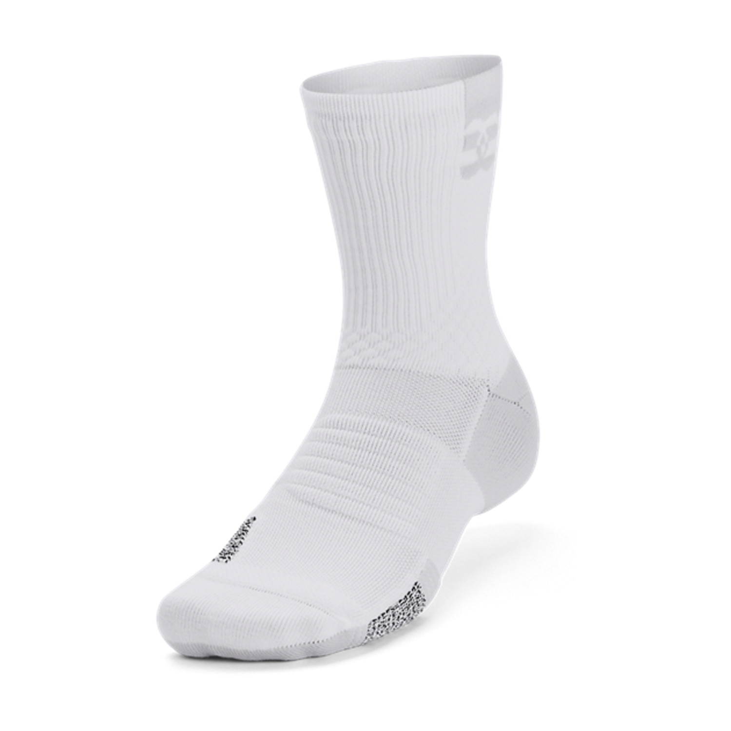 Under Armour ArmourDry Playmaker Running Socks White Halo Gray