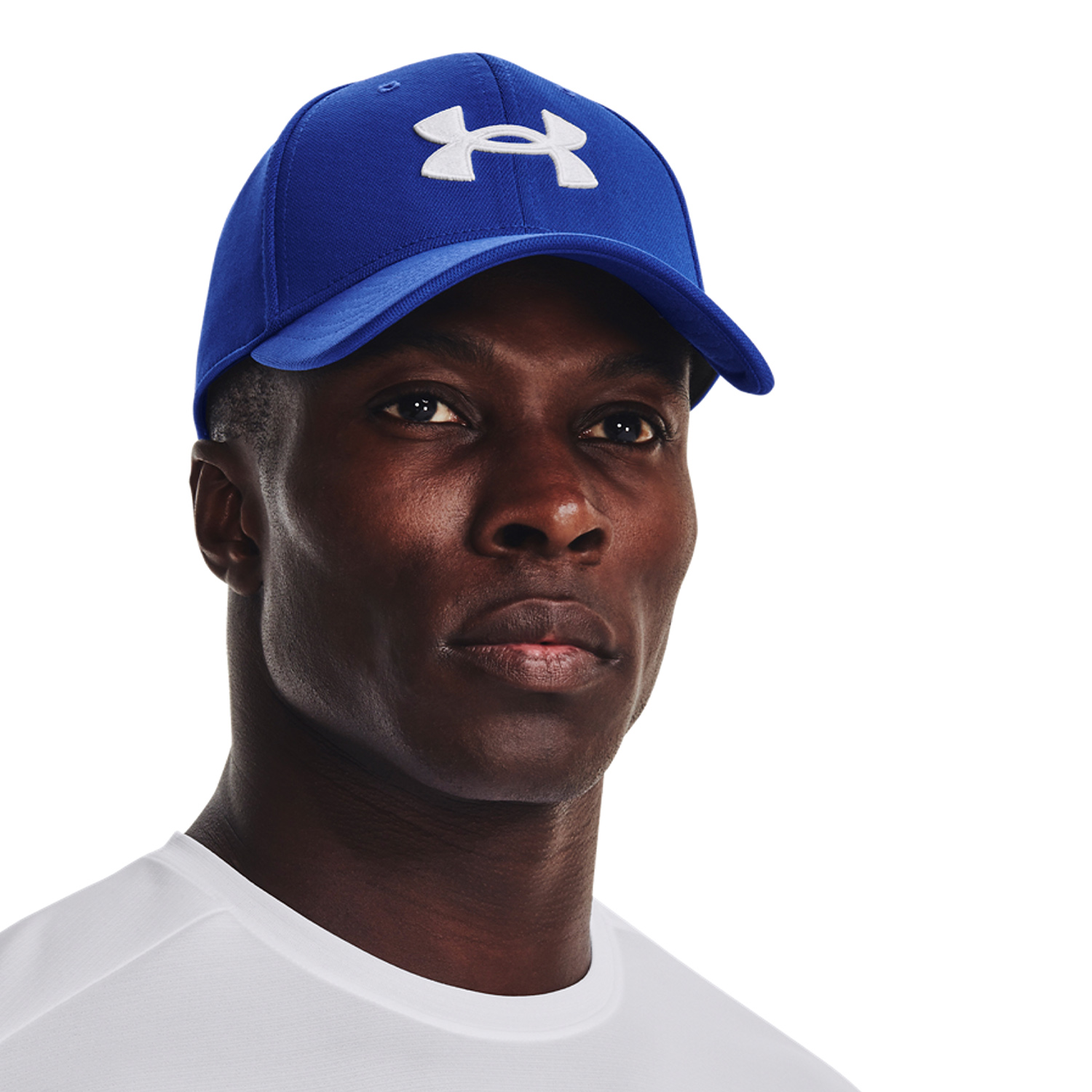 Under Armour Blitzing Men's Running Cap - Royal/White