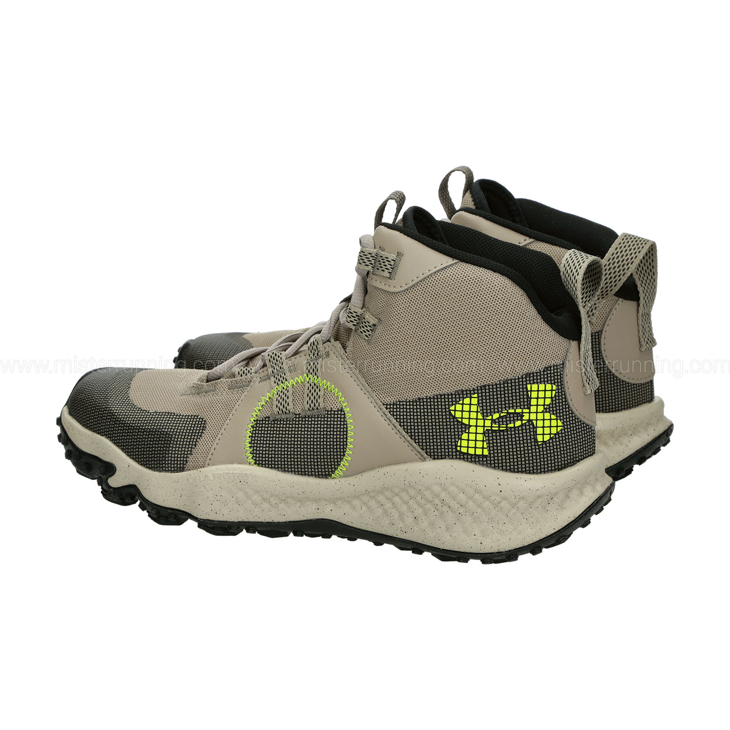 Under Armour Charged Maven Trek - Timberwolf Taupe/Taupe Dusk/High Vis Yellow