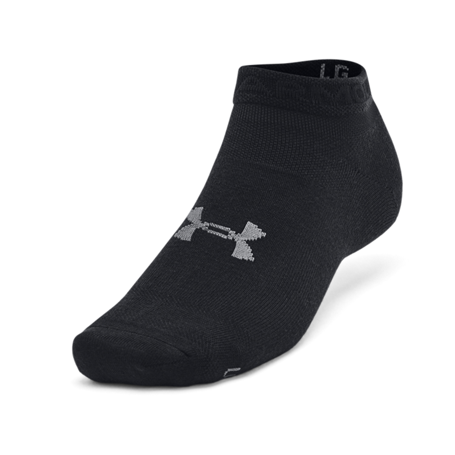 Under Armour Essential x 3 Socks - Black/Castlerock