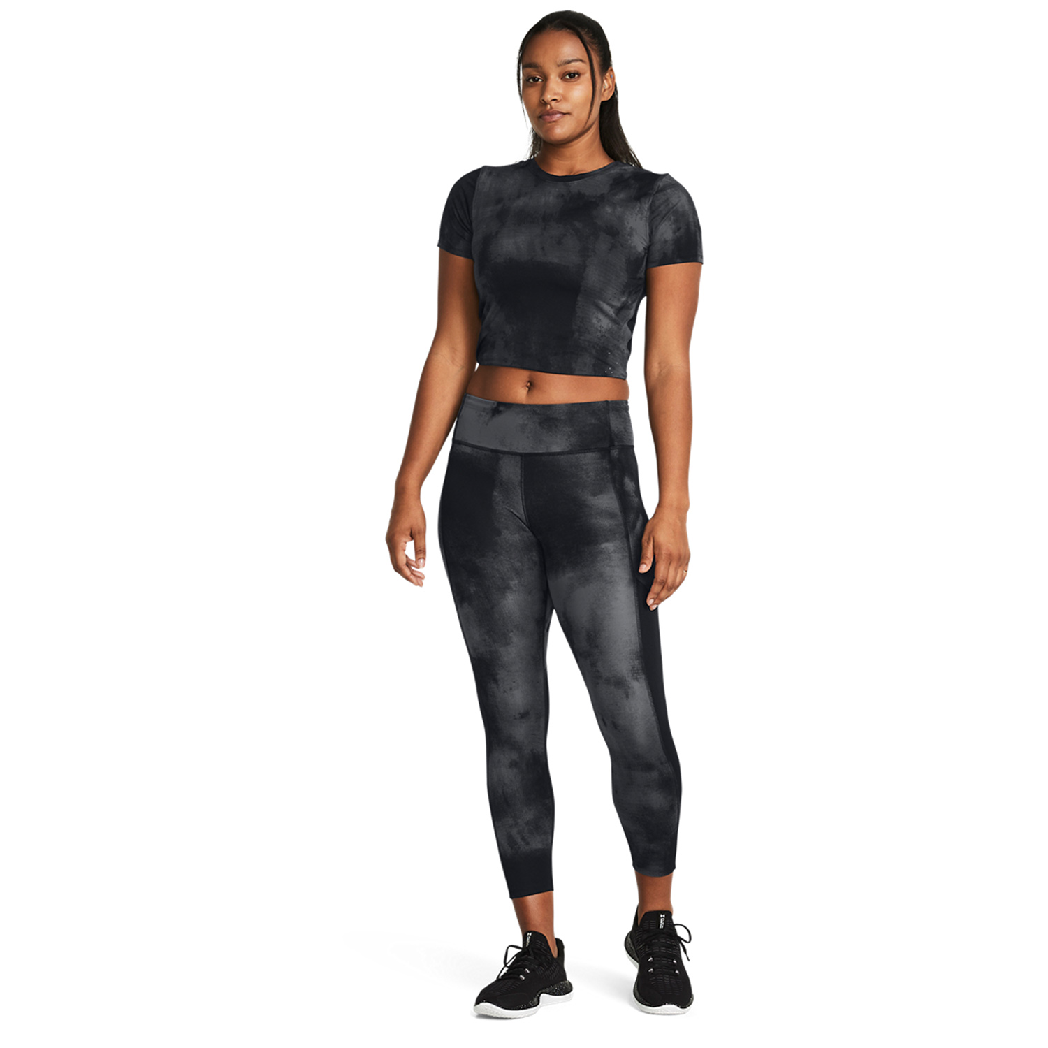 Under Armour Fly Fast Tights - Black/Reflective