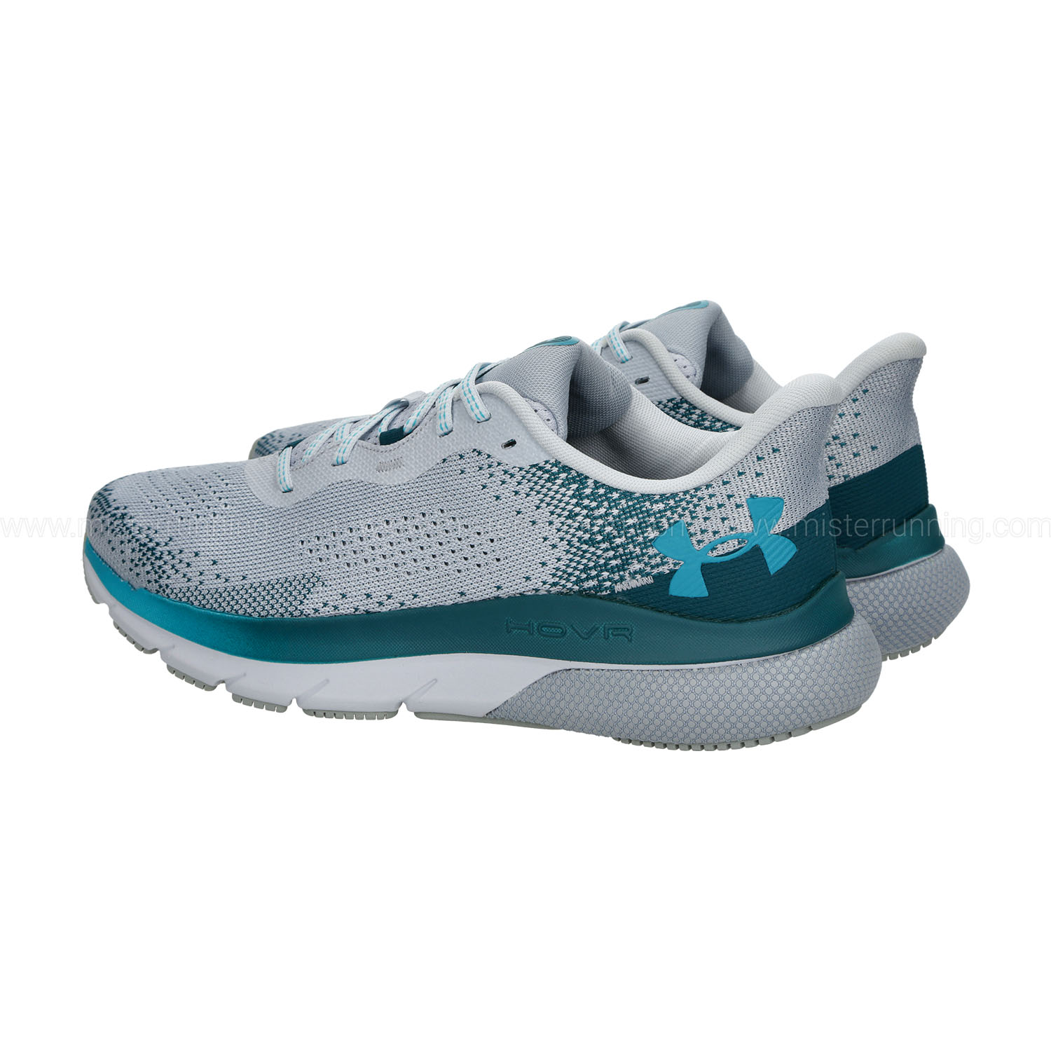 Under Armour HOVR Turbulence 2 - Halo Gray/Hydro Teal/Circuit Teal