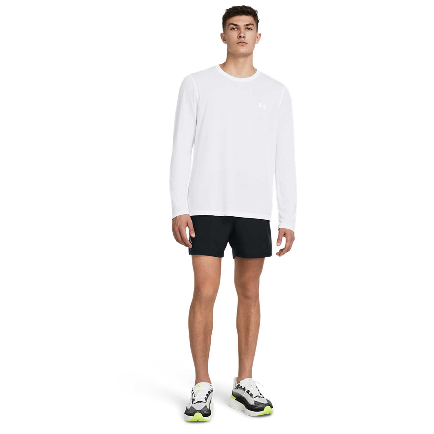 Under Armour Launch 5in Shorts - Black/Reflective