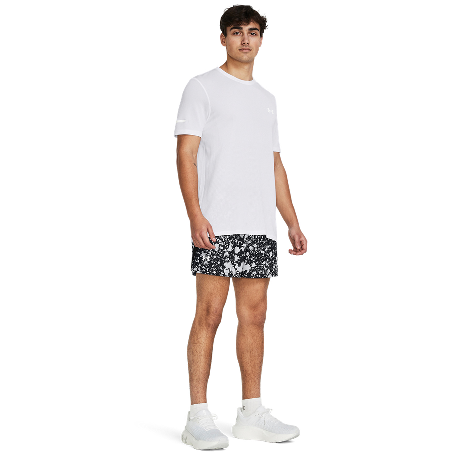 Under Armour Launch 5in Shorts - Black/Reflective