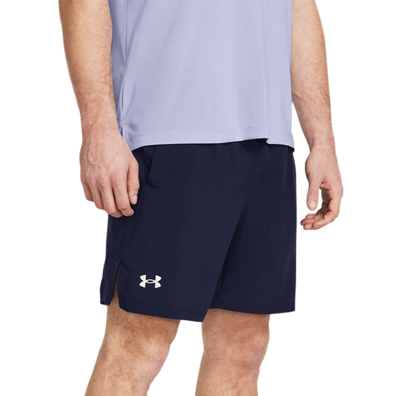 Under Armour Launch 7in Pantaloncini - Midnight Navy/Reflective
