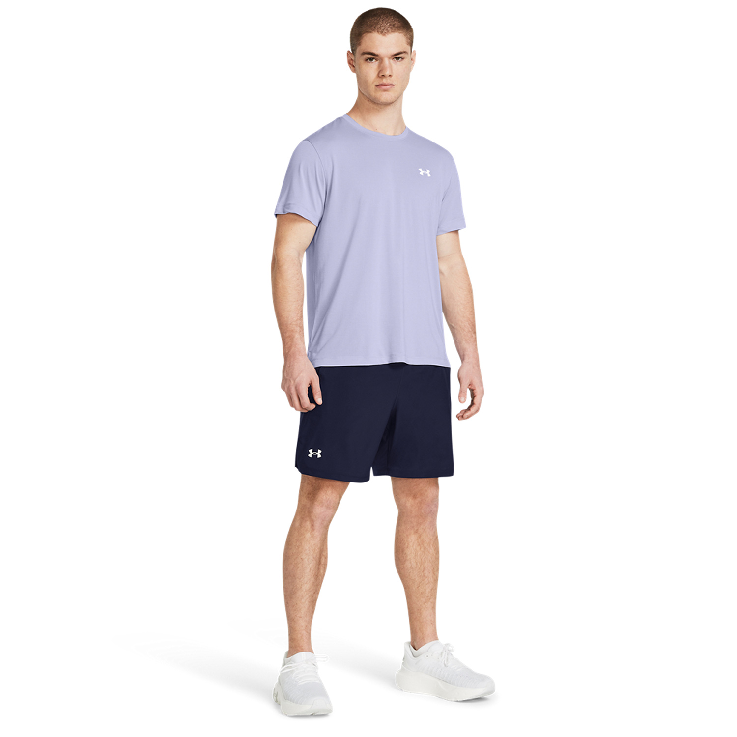 Under Armour Launch 7in Pantaloncini - Midnight Navy/Reflective