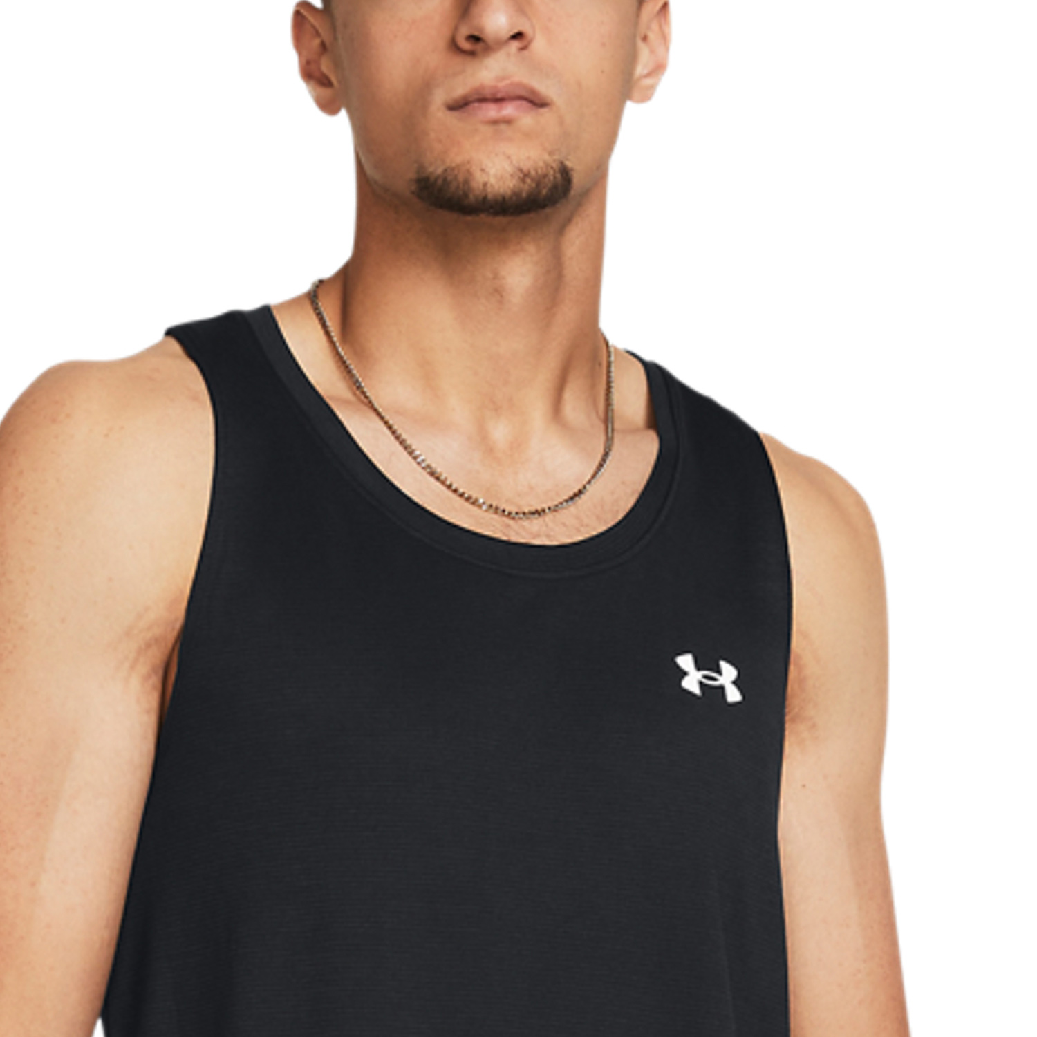 Under Armour Streaker Top - Black/Reflective