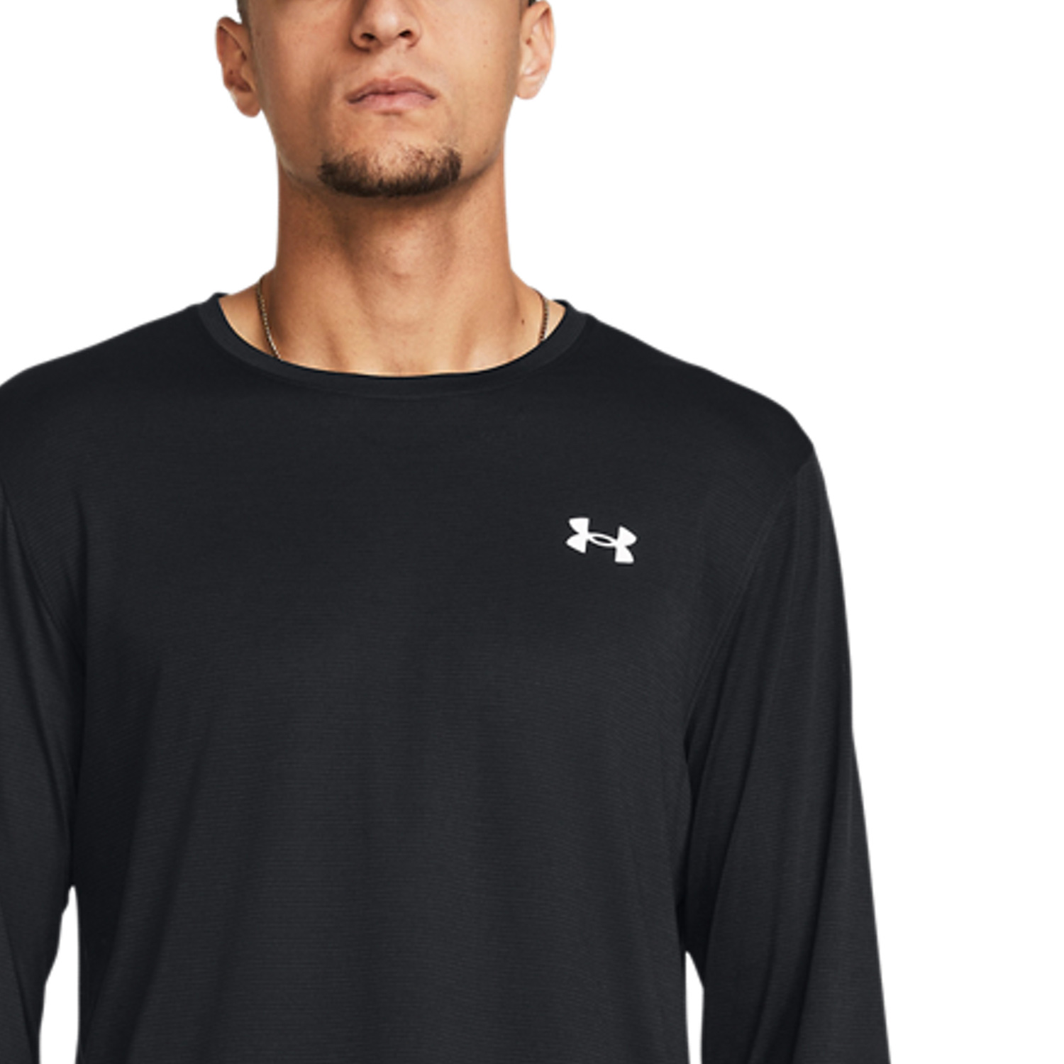 Under Armour Streaker Camisa - Black/Reflective