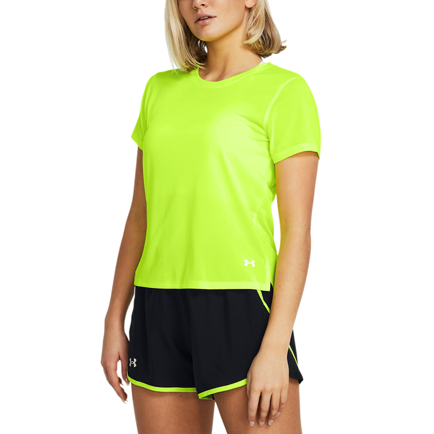 Under Armour Streaker Camiseta - High Vis Yellow/Reflective