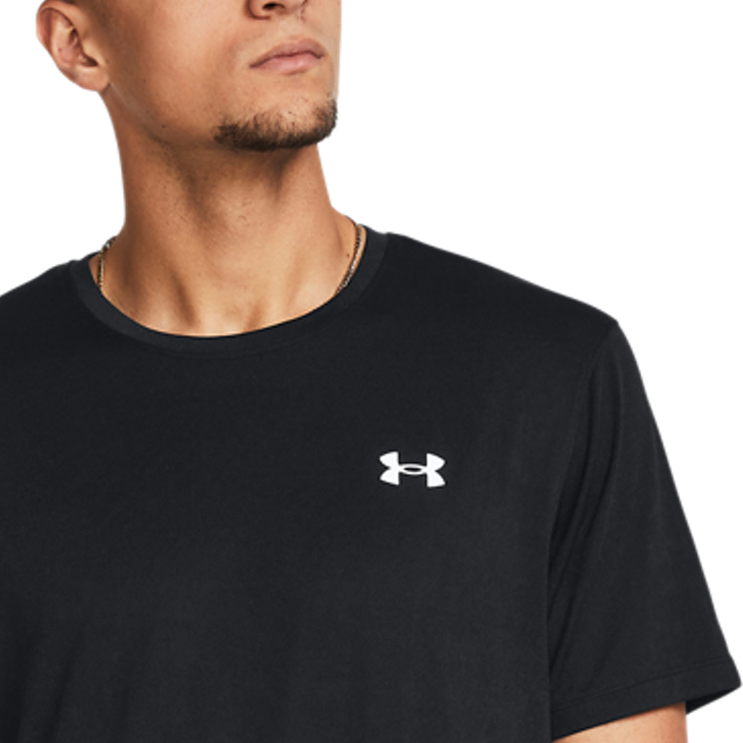 Under Armour Streaker Splatter Camiseta - Black/Reflective