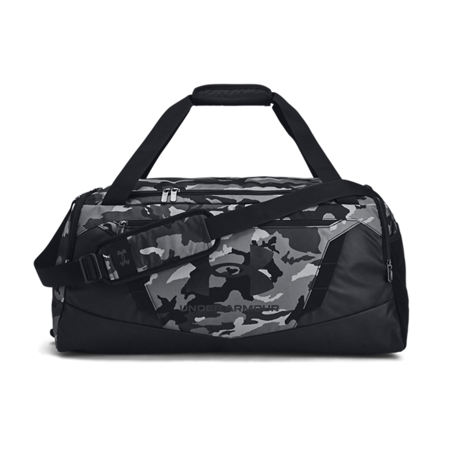 Under Armour Undeniable 5.0 Medium Duffle - Black/Metallic Black