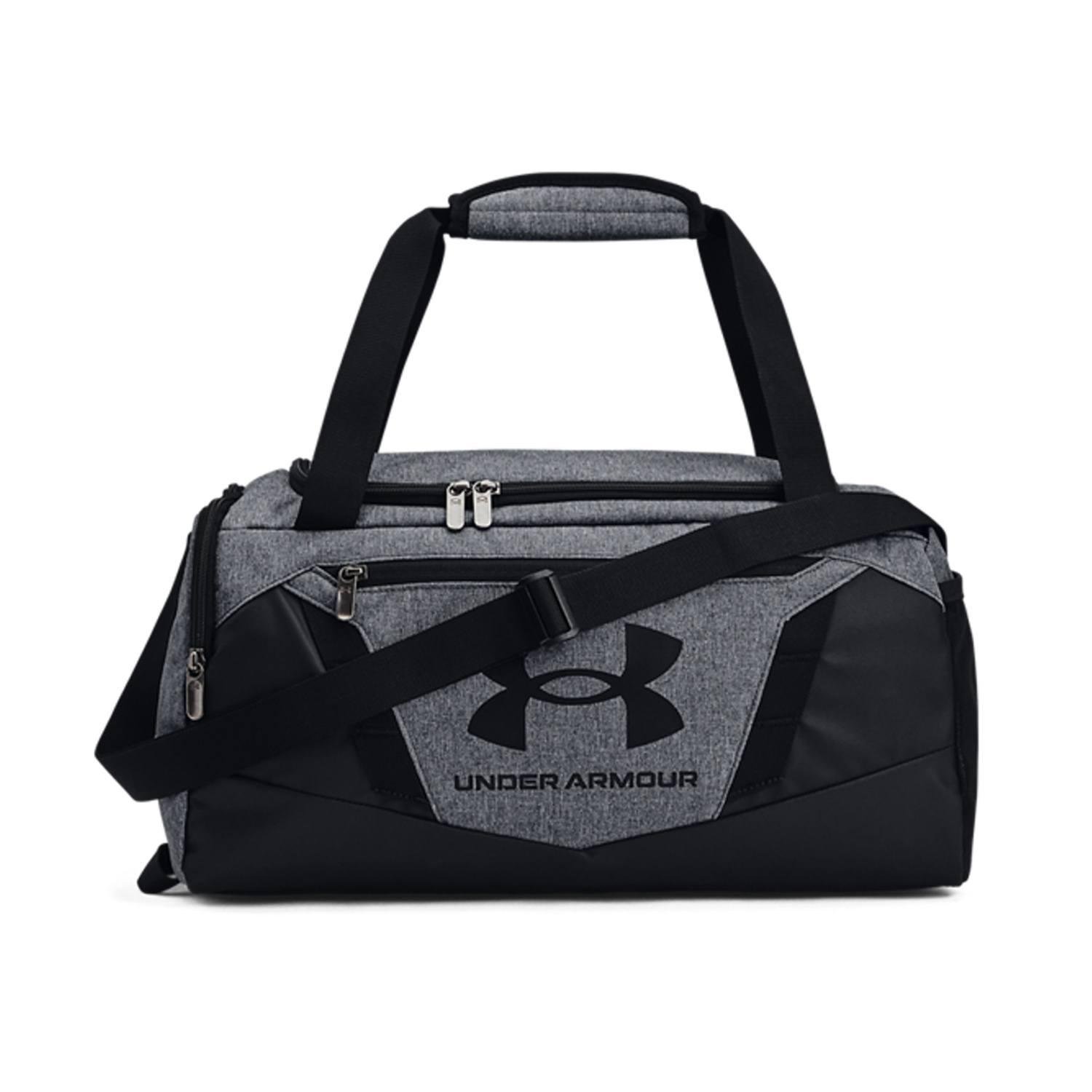 Under Armour Undeniable 5.0 Mini Duffle Bag - Pitch Gray/Medium Heather/Black