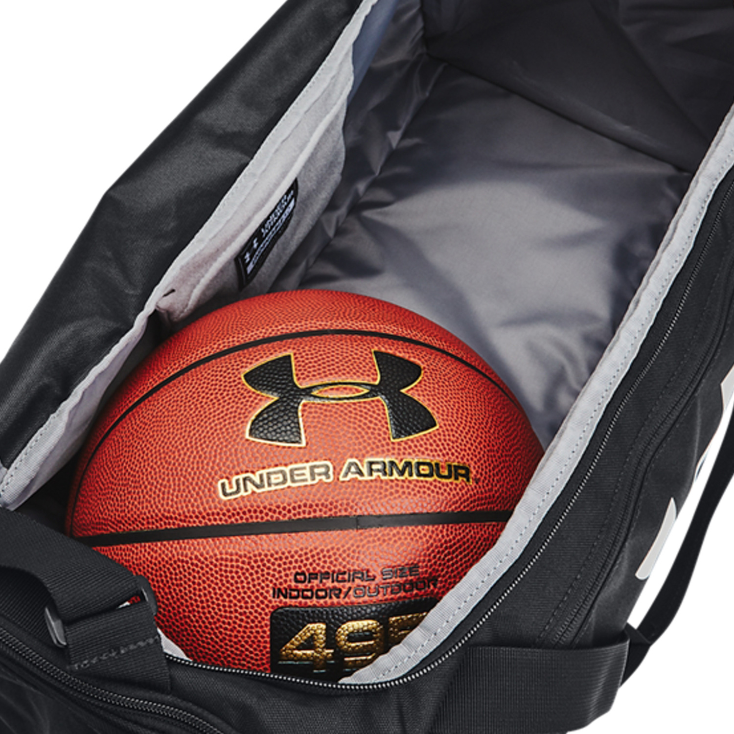 Under Armour Undeniable 5.0 Bolso Pequeño - Black/Metallic Silver