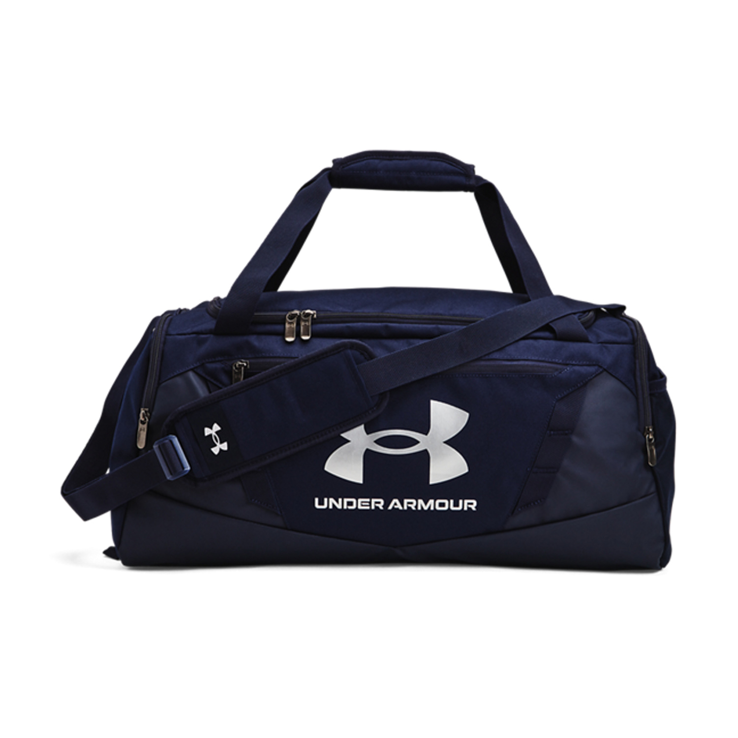 Under Armour Undeniable 5.0 Small Duffle - Midnight Navy/Metallic Silver