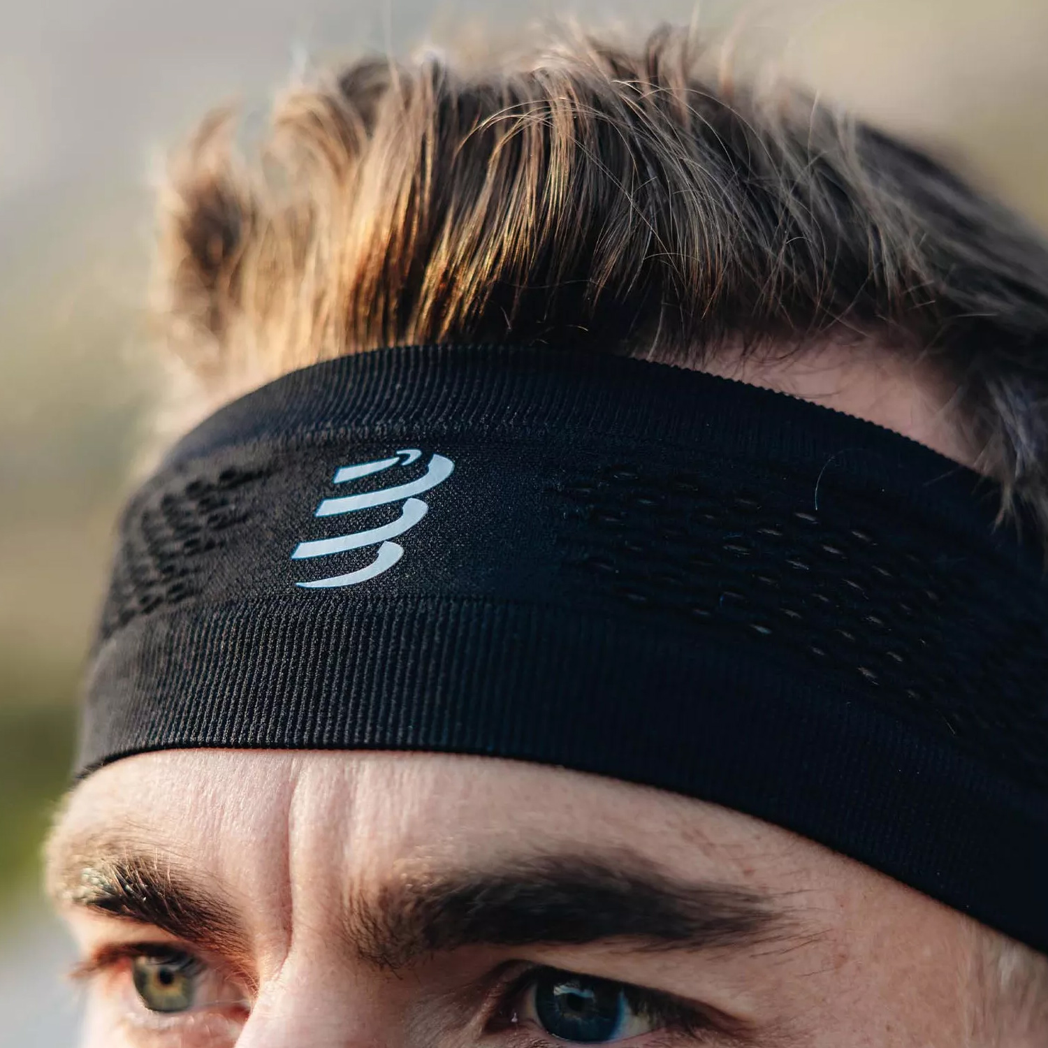 Compressport On/Off Thin Headband - Black