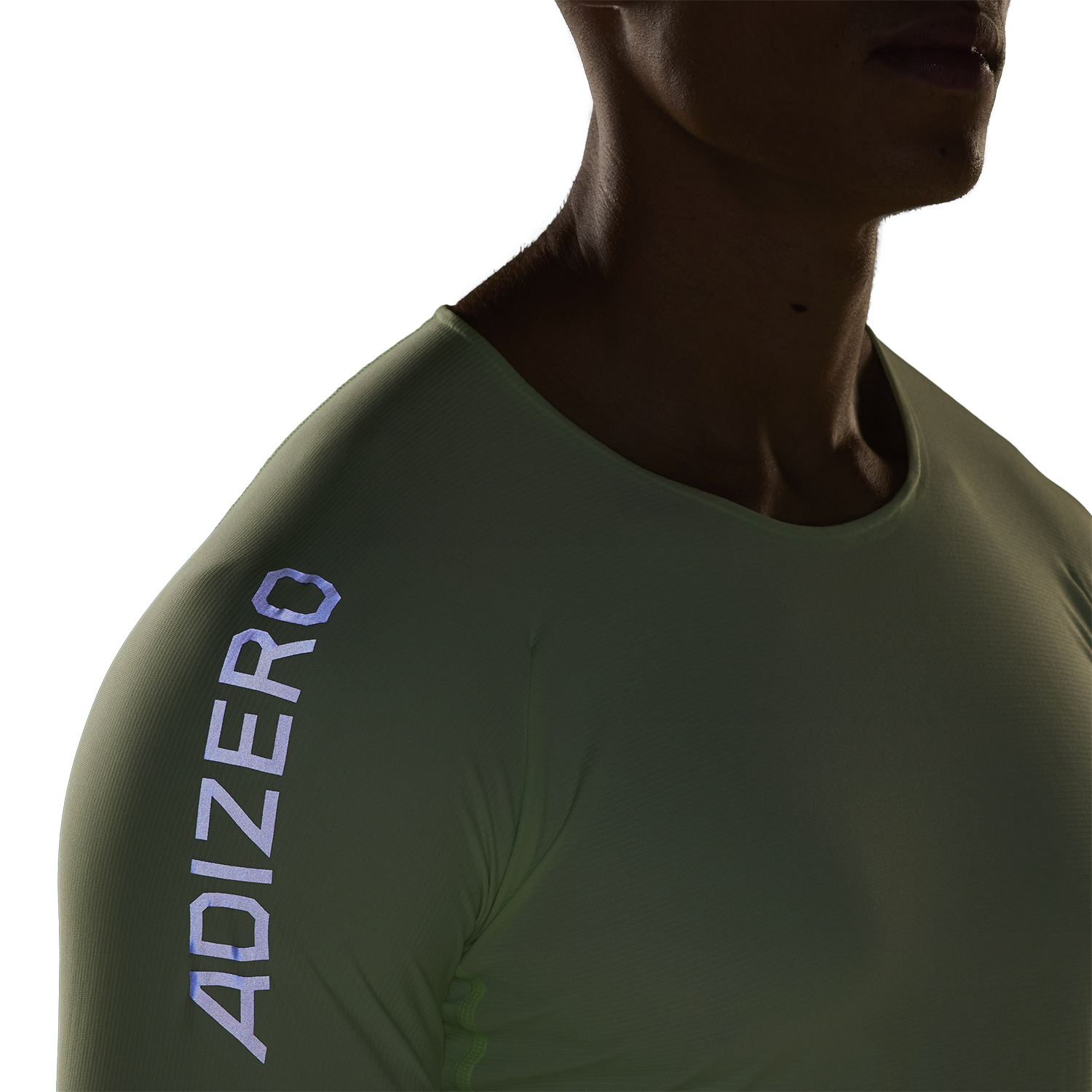 adidas adizero AEROREADY Maglia - Semi Green Spark/Aurora Black