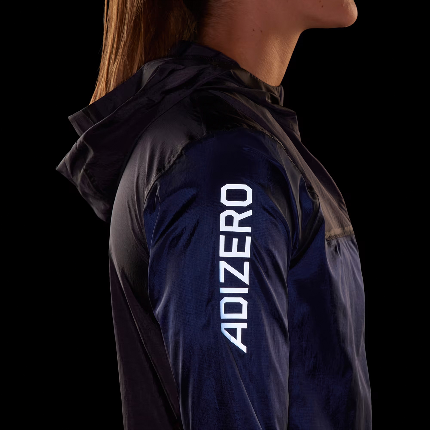 adidas adizero Chaqueta - Black/Legend Ink