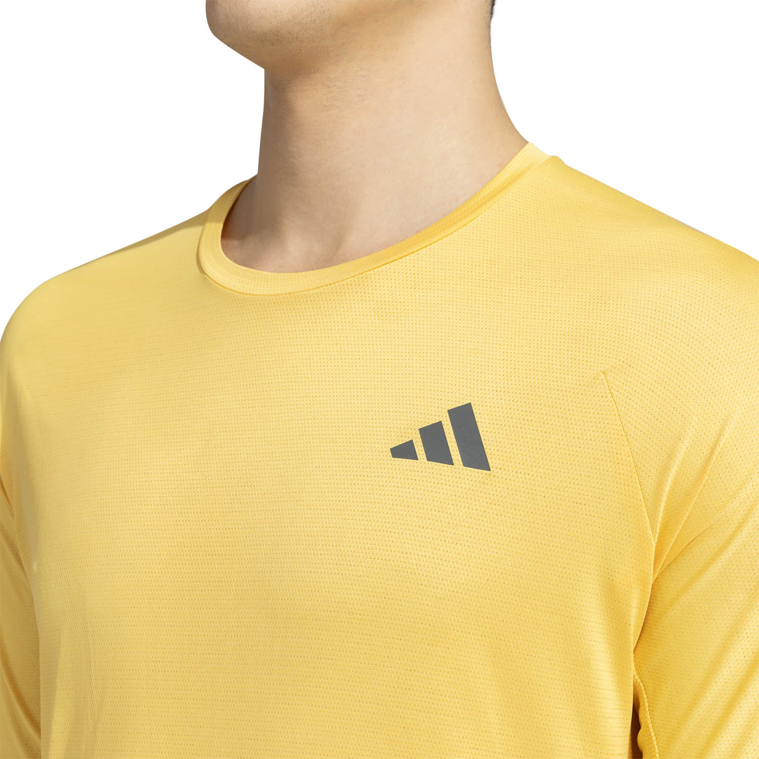 adidas Adizero Heat.RDY Camiseta - Semi Spark/Grey Six