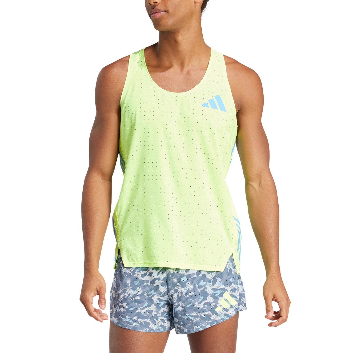 adidas Race Performance Tank - Lucid Lemon