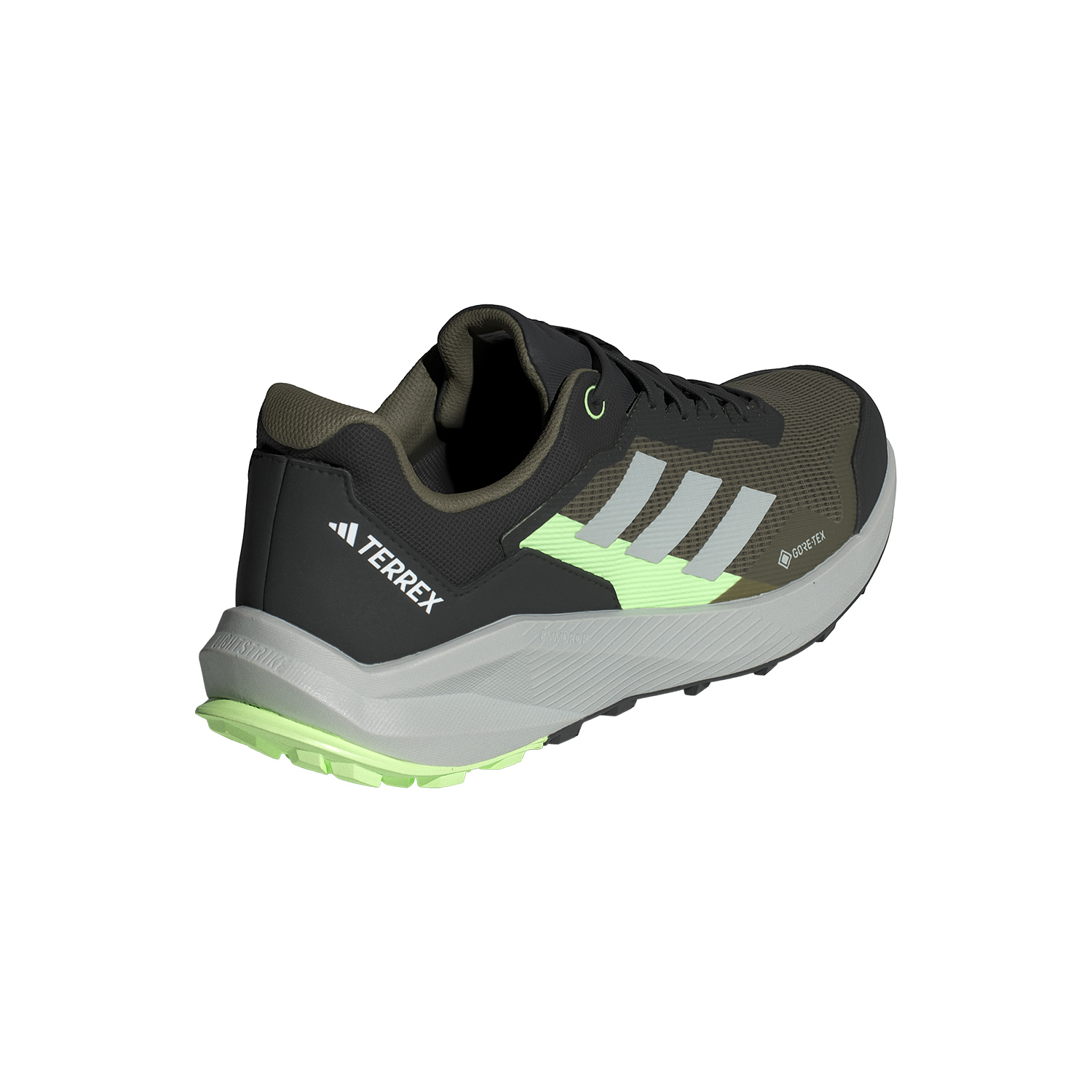 adidas Terrex Trailrider GTX - Olive Strata/Wonder Silver/Green Spark