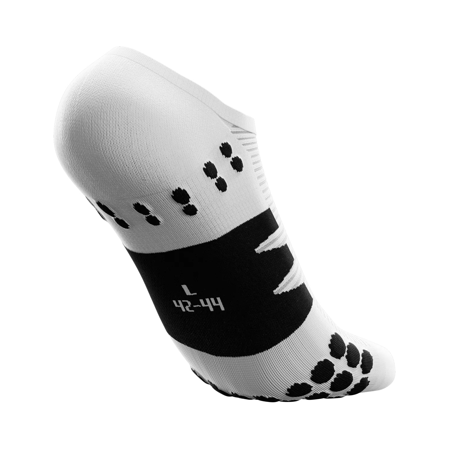 Compressport 3D Dots Socks - White/Black