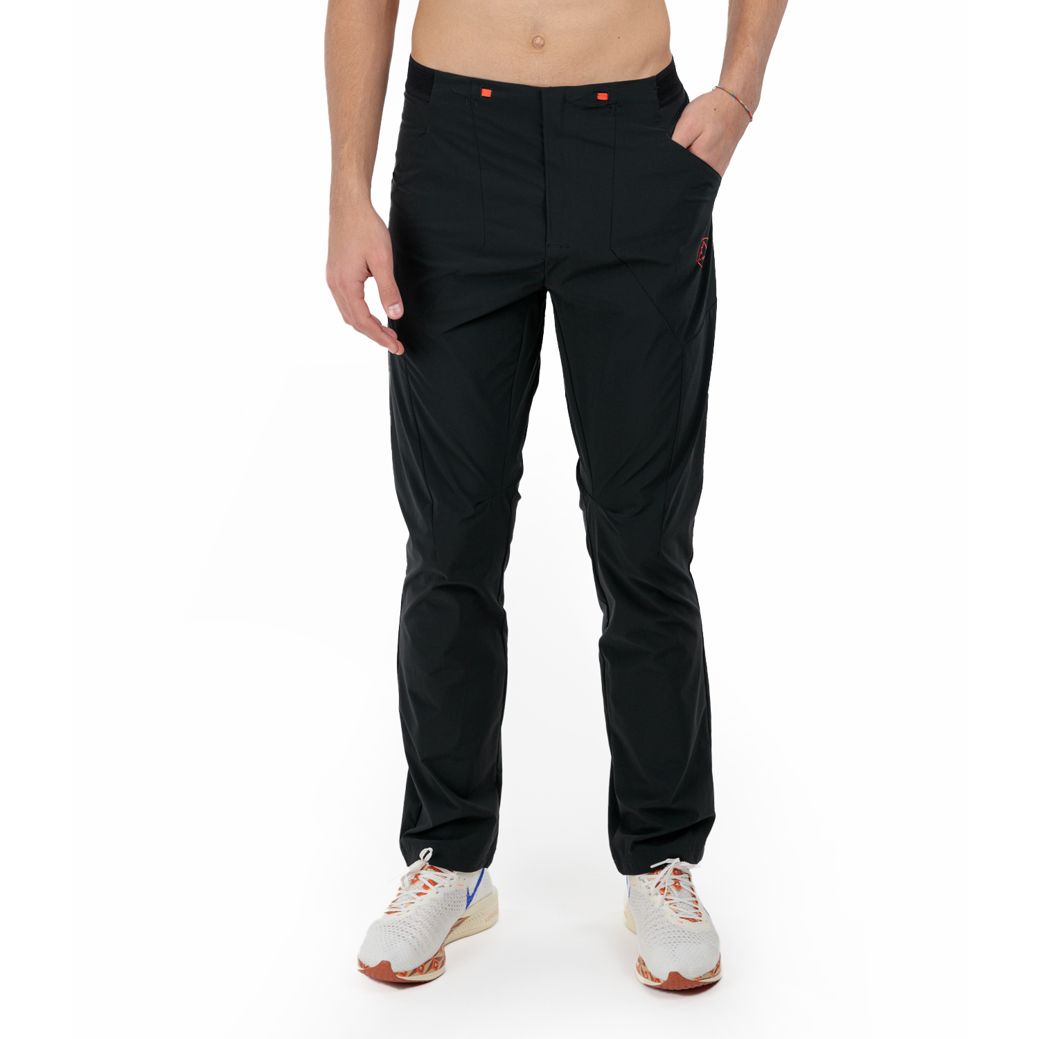 La Sportiva Brush Pantaloni - Black/Cherry Tomato