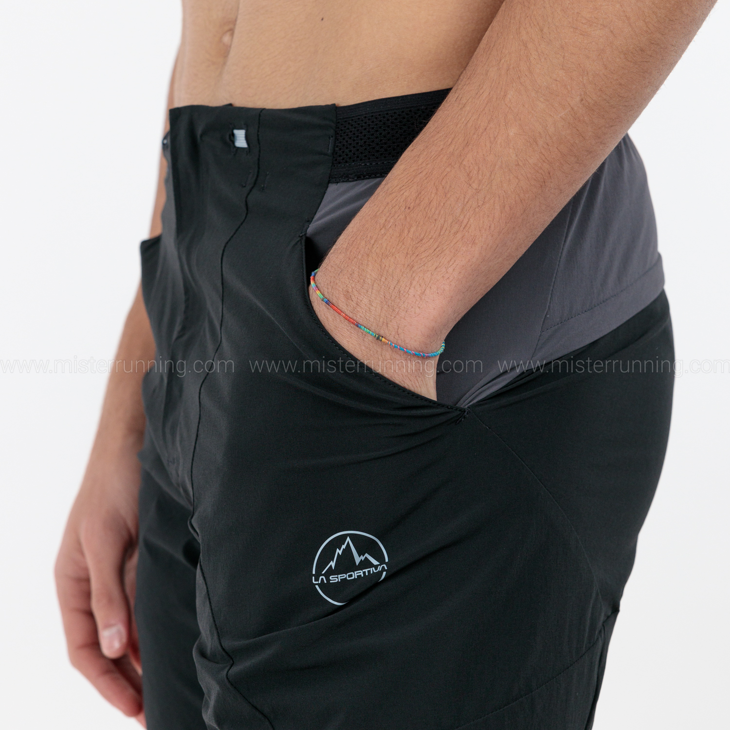 La Sportiva Guard 9in Shorts - Black/Carbon