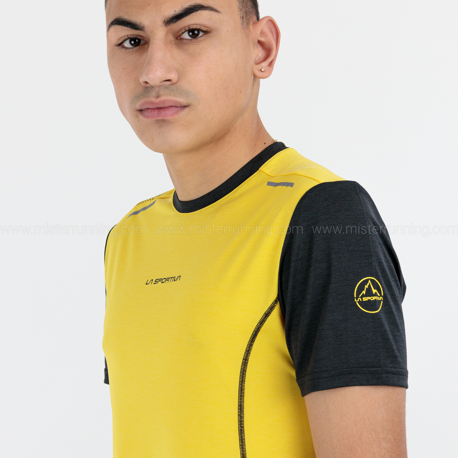 La Sportiva Tracer Camiseta - Yellow/Black