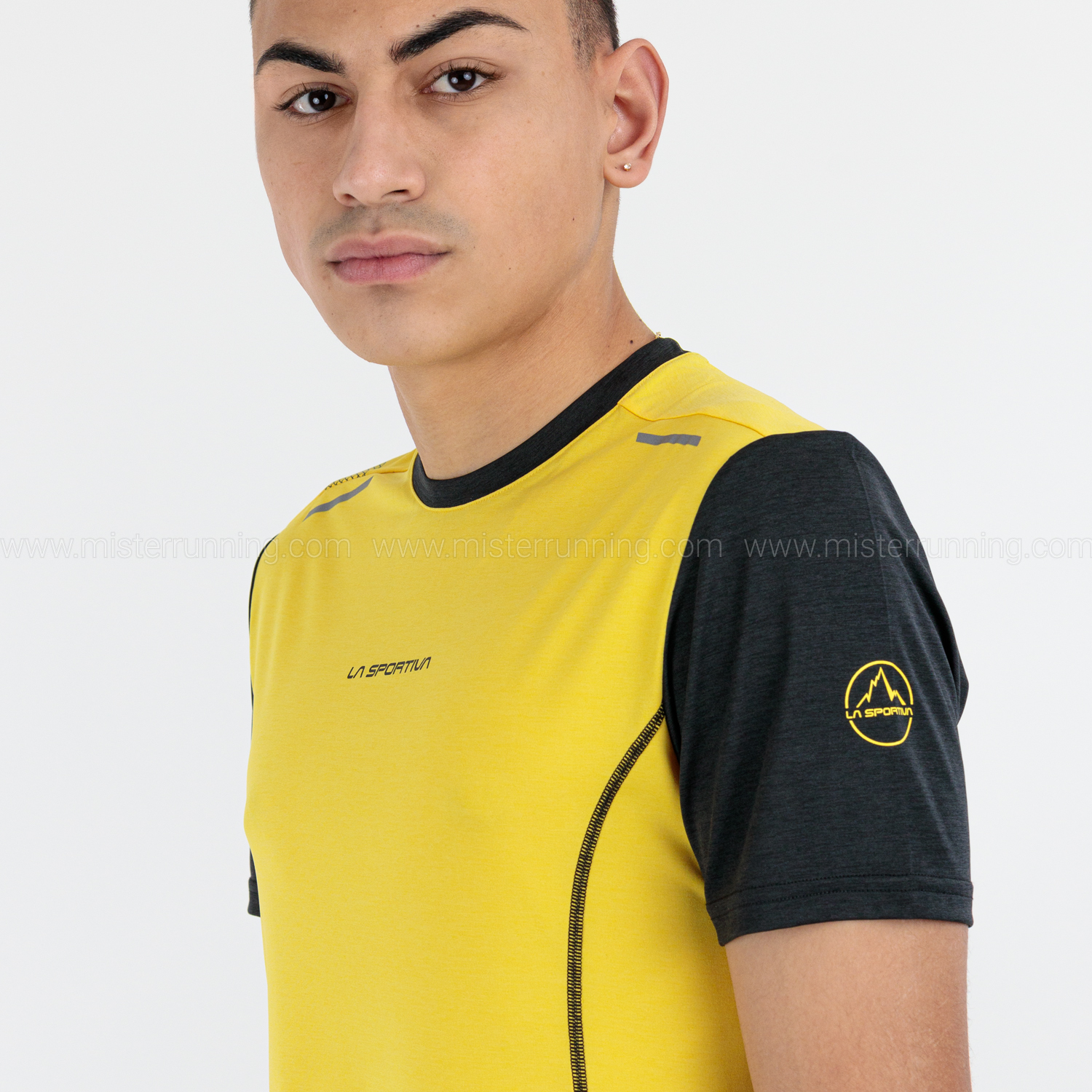 La Sportiva Tracer T-Shirt - Yellow/Black