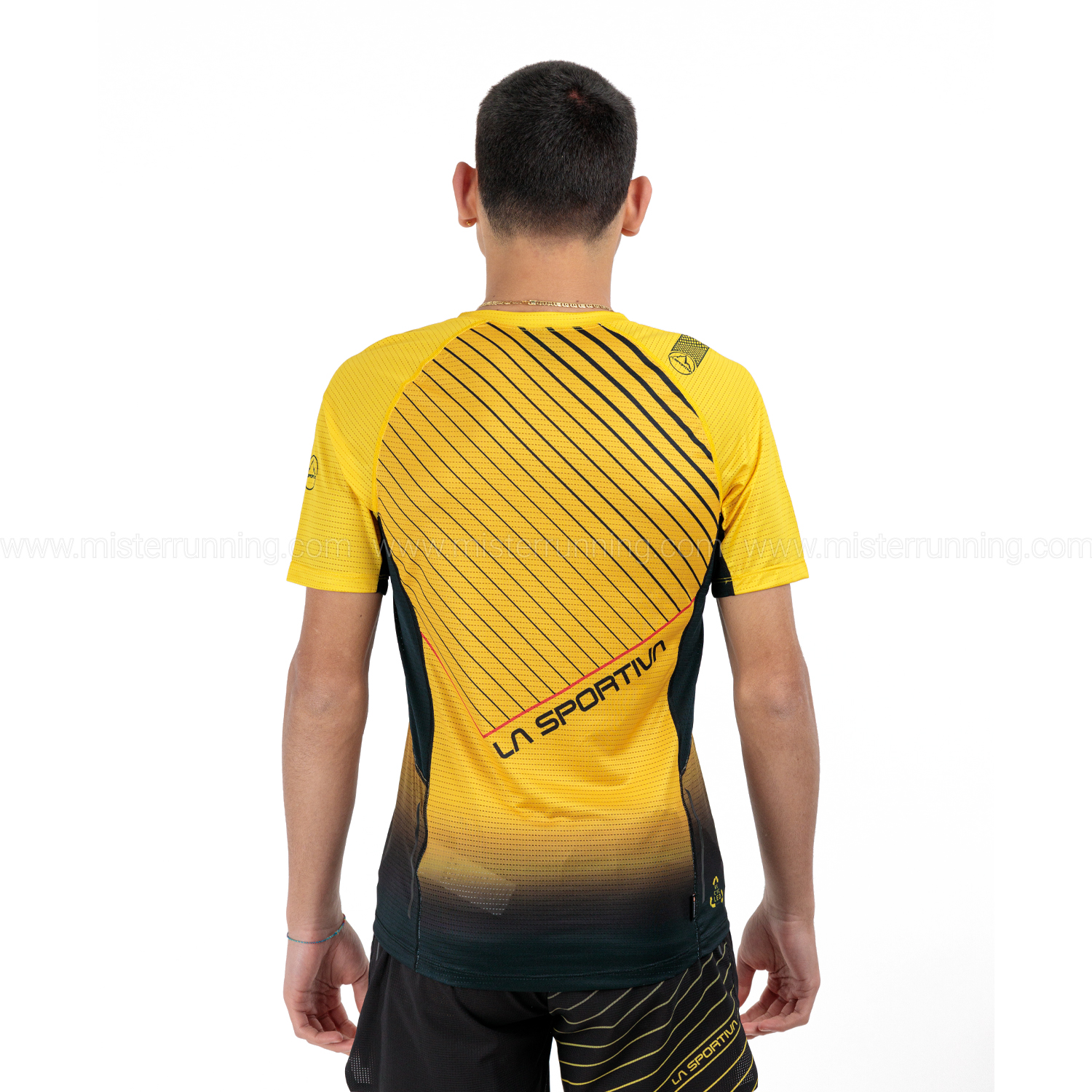 La Sportiva Wave T-Shirt - Yellow/Black