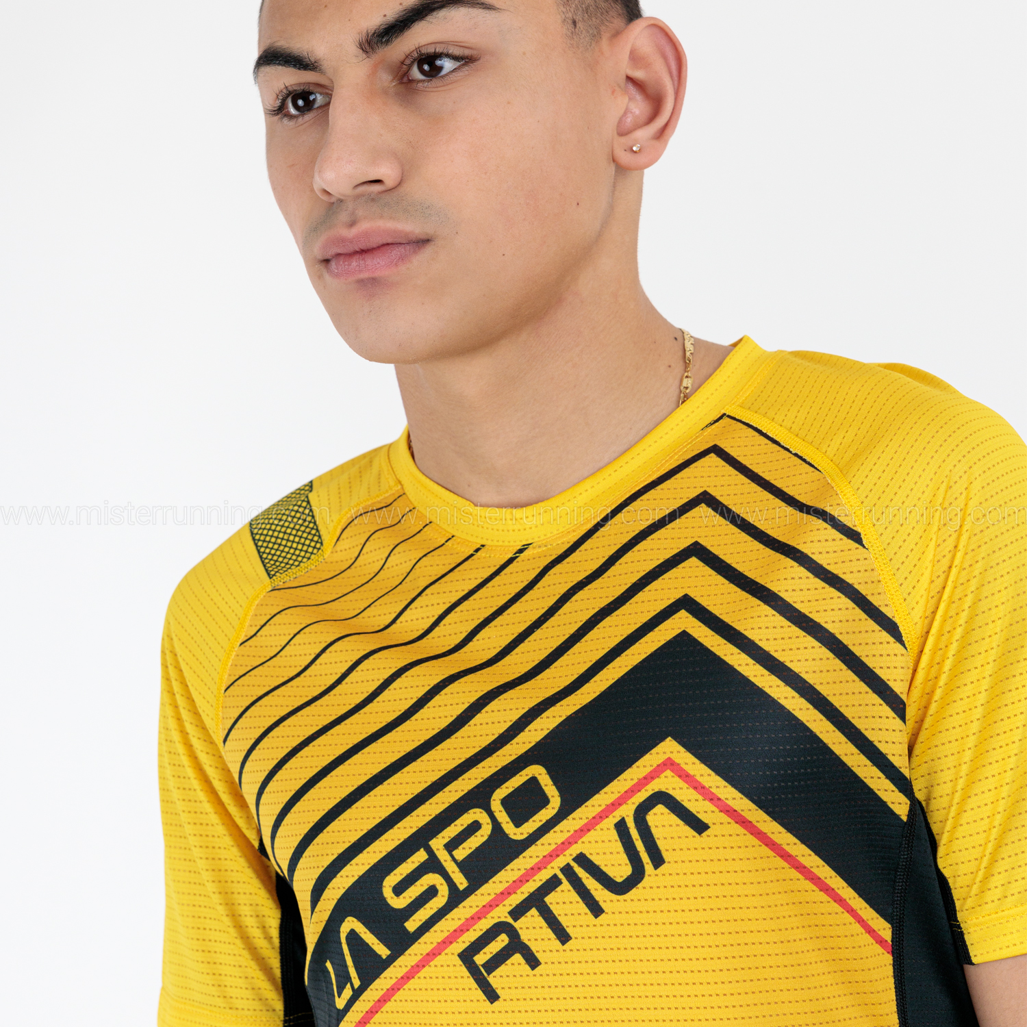 La Sportiva Wave Camiseta - Yellow/Black