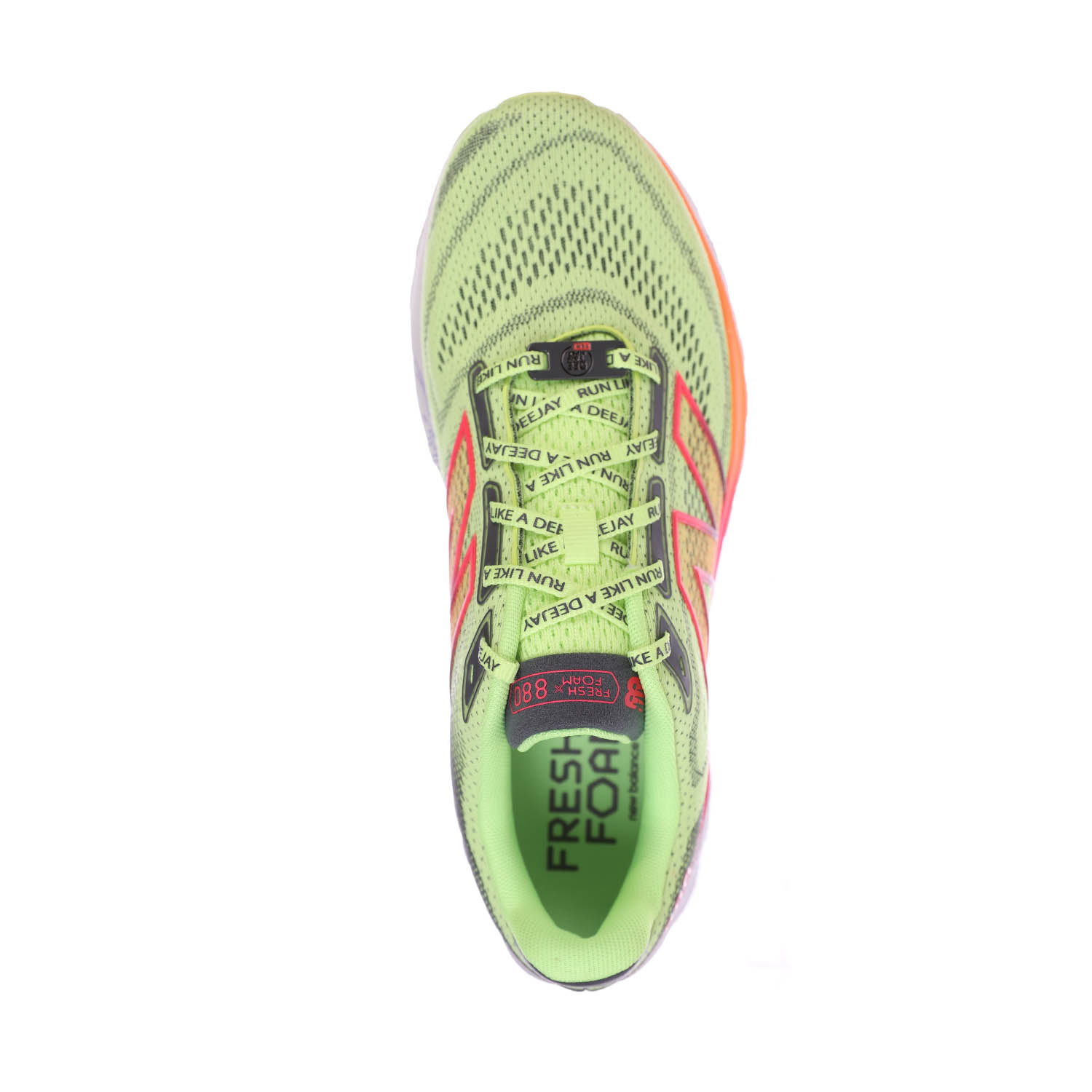 New Balance Fresh Foam X 880v14 Deejay Ten - Lime/Red