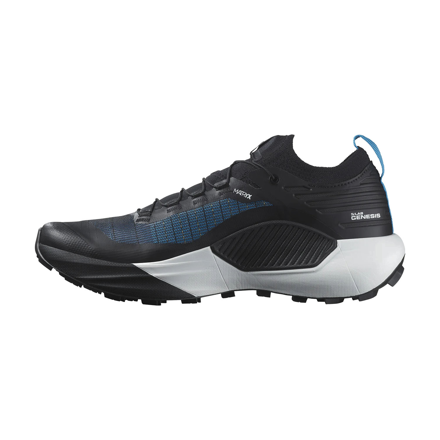 Salomon S/LAB Genesis - Black/White/Blue Danube