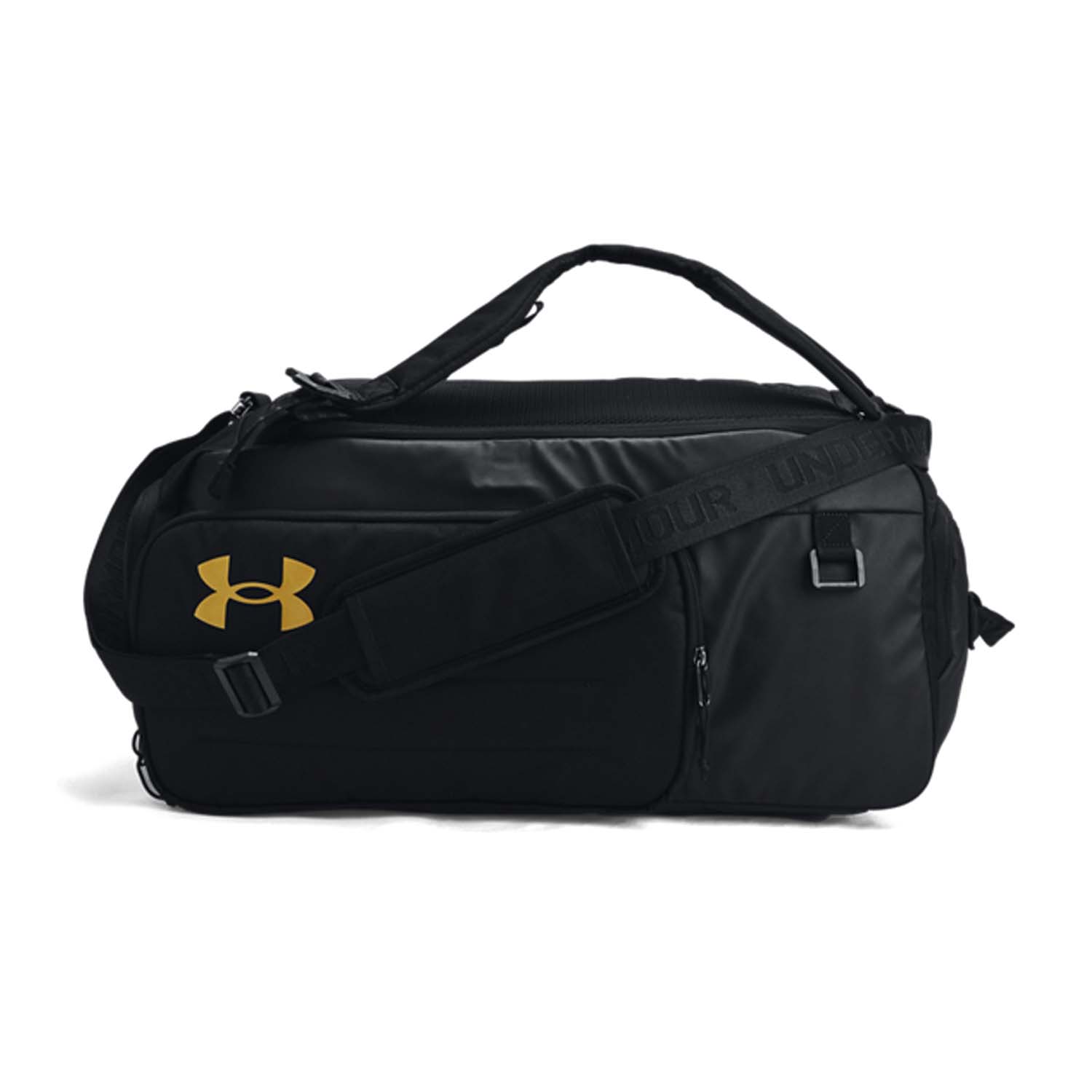 Under Armour Contain Duo Bolso Medio - Black/Metallic Gold