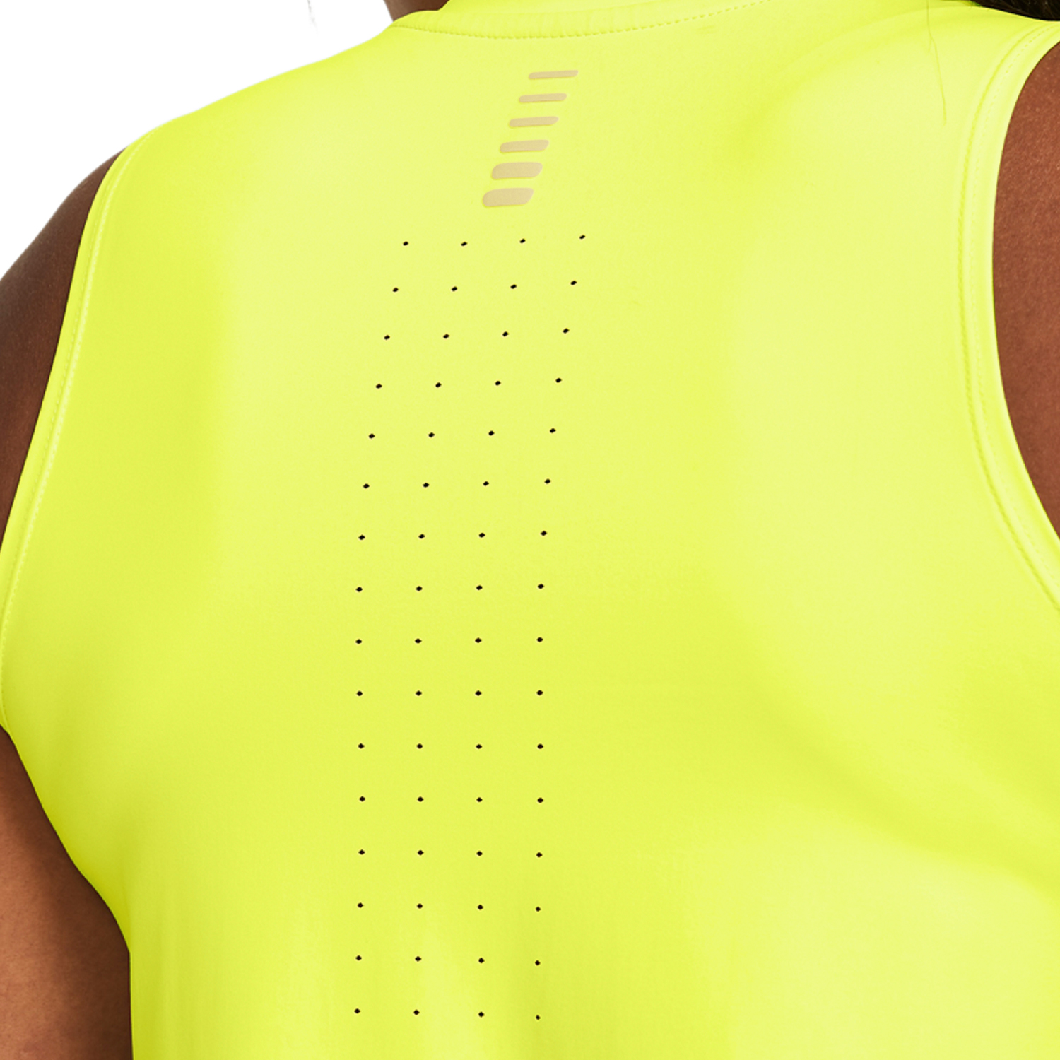 Under Armour ISO-Chill Laser Tank - High Vis Yellow/Reflective