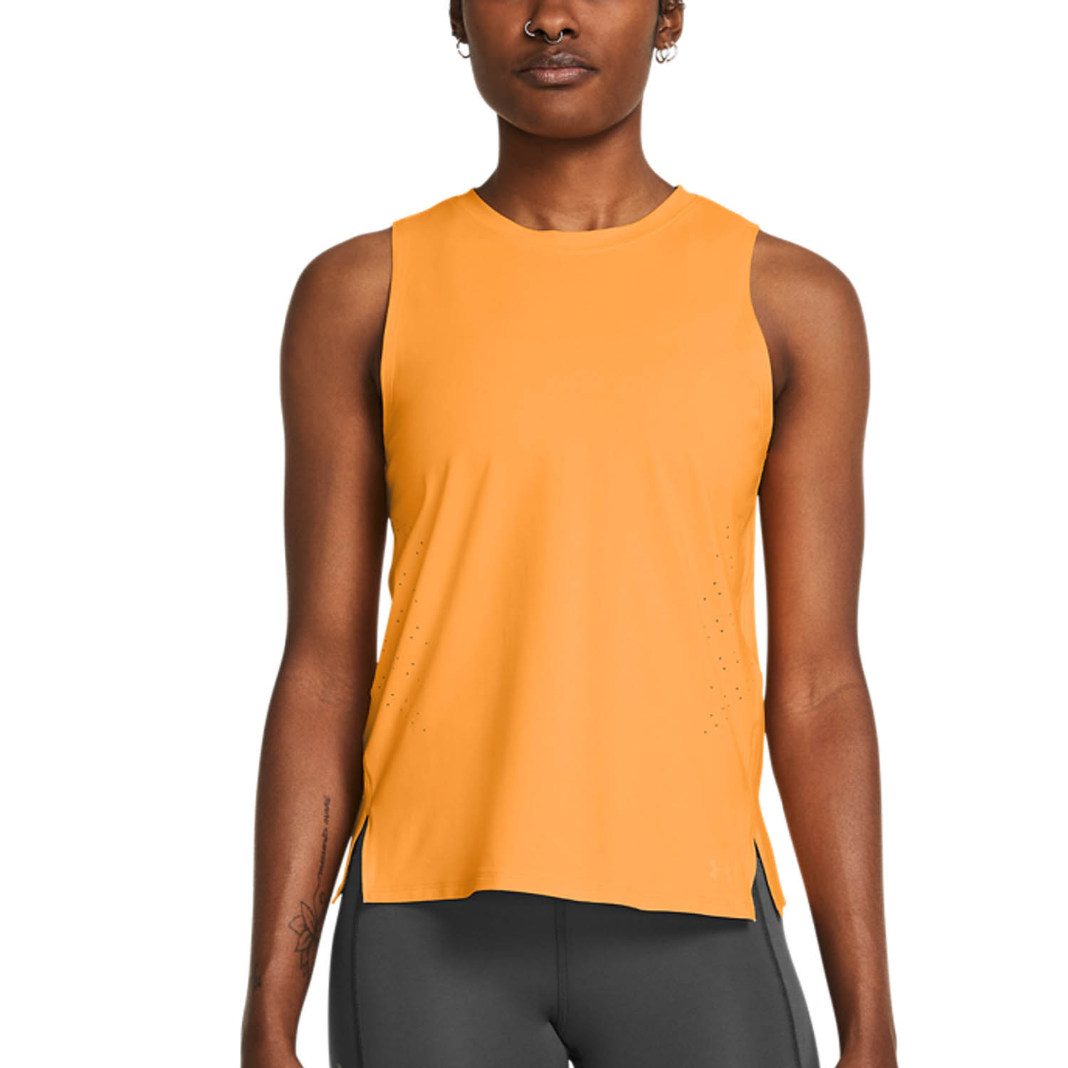 Under Armour ISO-Chill Laser Tank - Nova Orange/Reflective