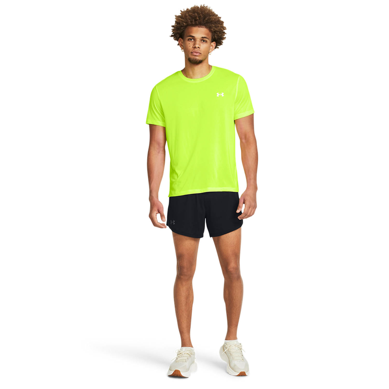 Under Armour Launch Elite 5in Shorts - Black/Reflective
