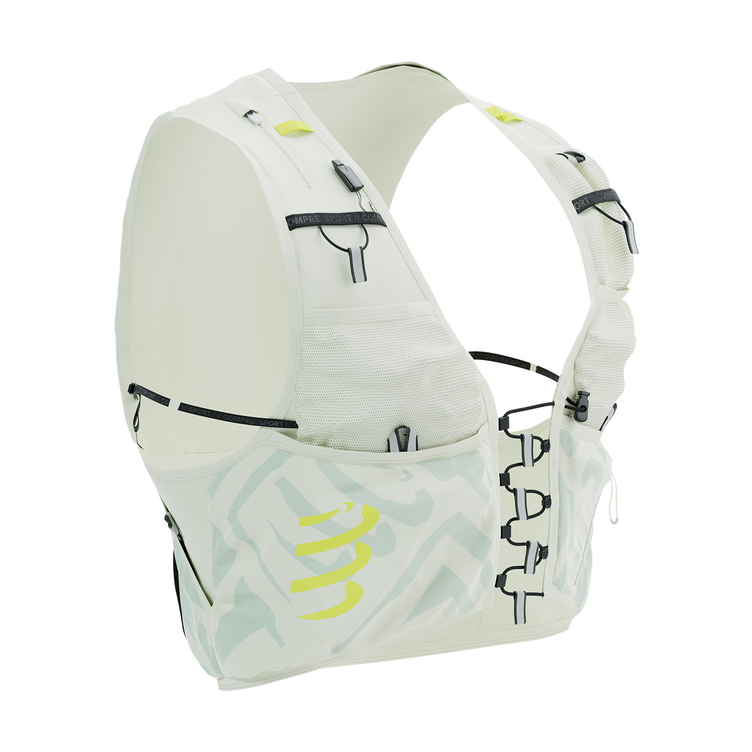 Compressport UltRun Pack Evo 10 Backpack - Sugar/Ice Print