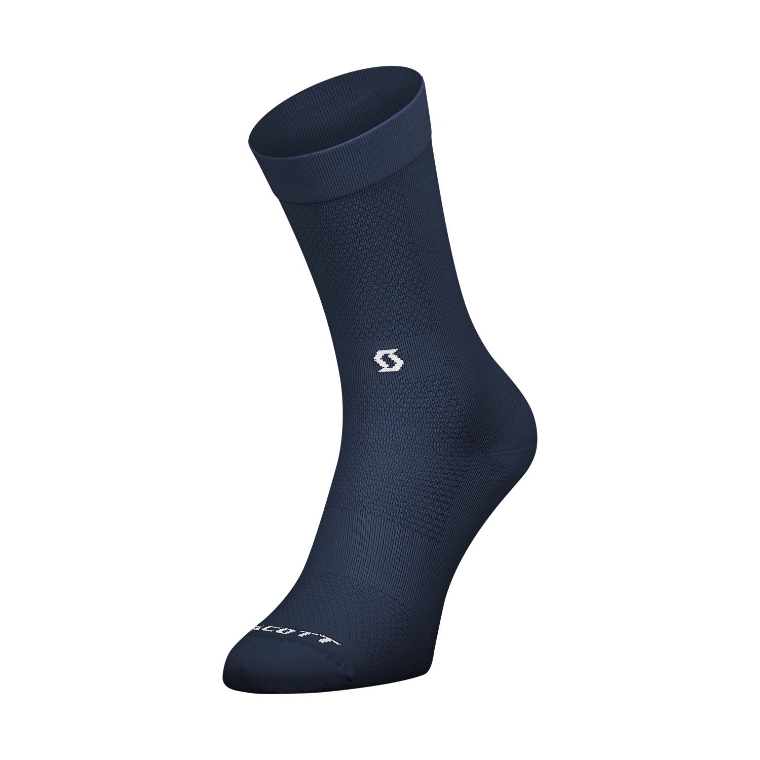 Scott Performance Crew Socks - Midnight Blue/White