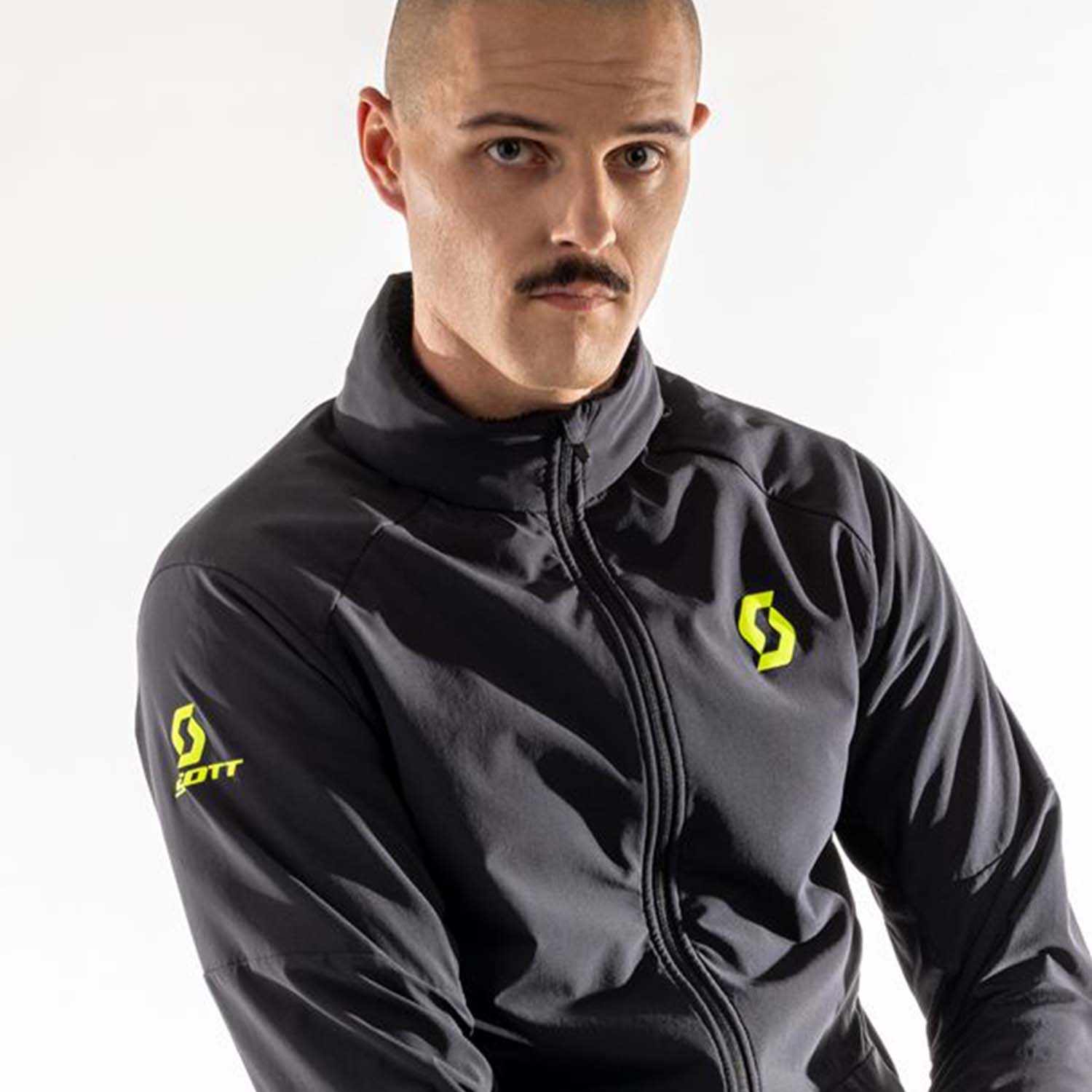 Scott RC Run Chaqueta - Black/Yellow