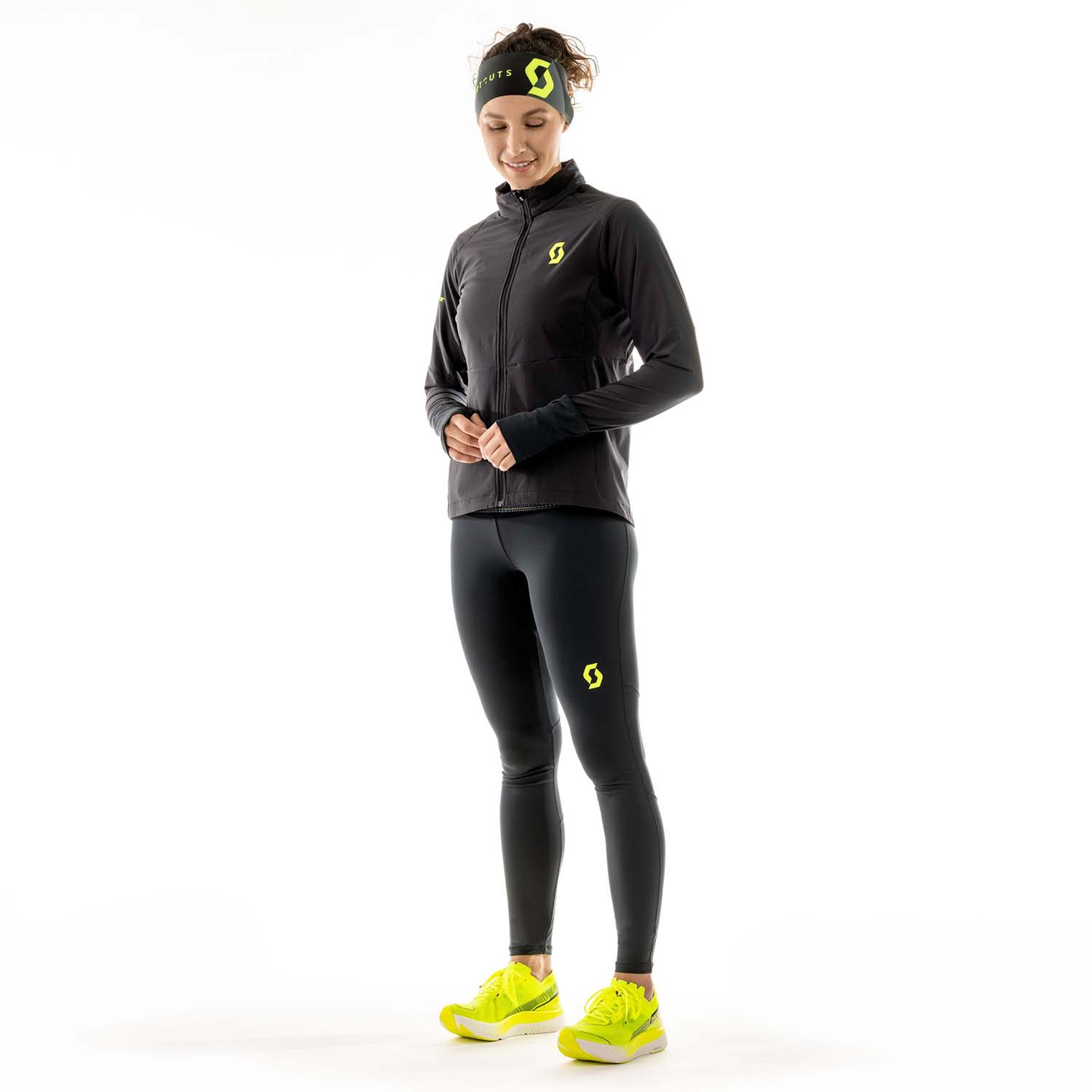 Scott RC Run Jacket - Black/Yellow