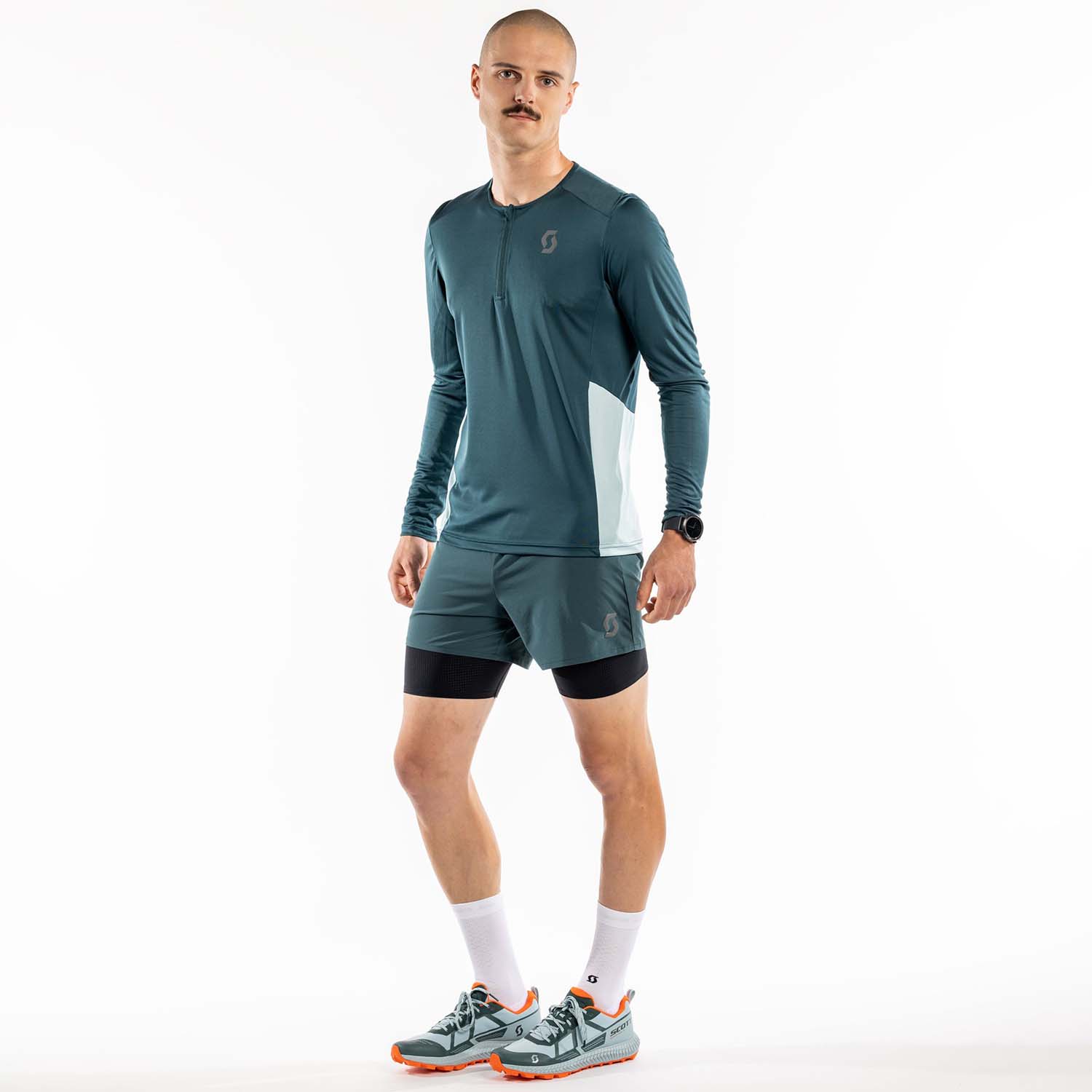 Scott Endurance Shirt - Aruba Green/Mineral Green