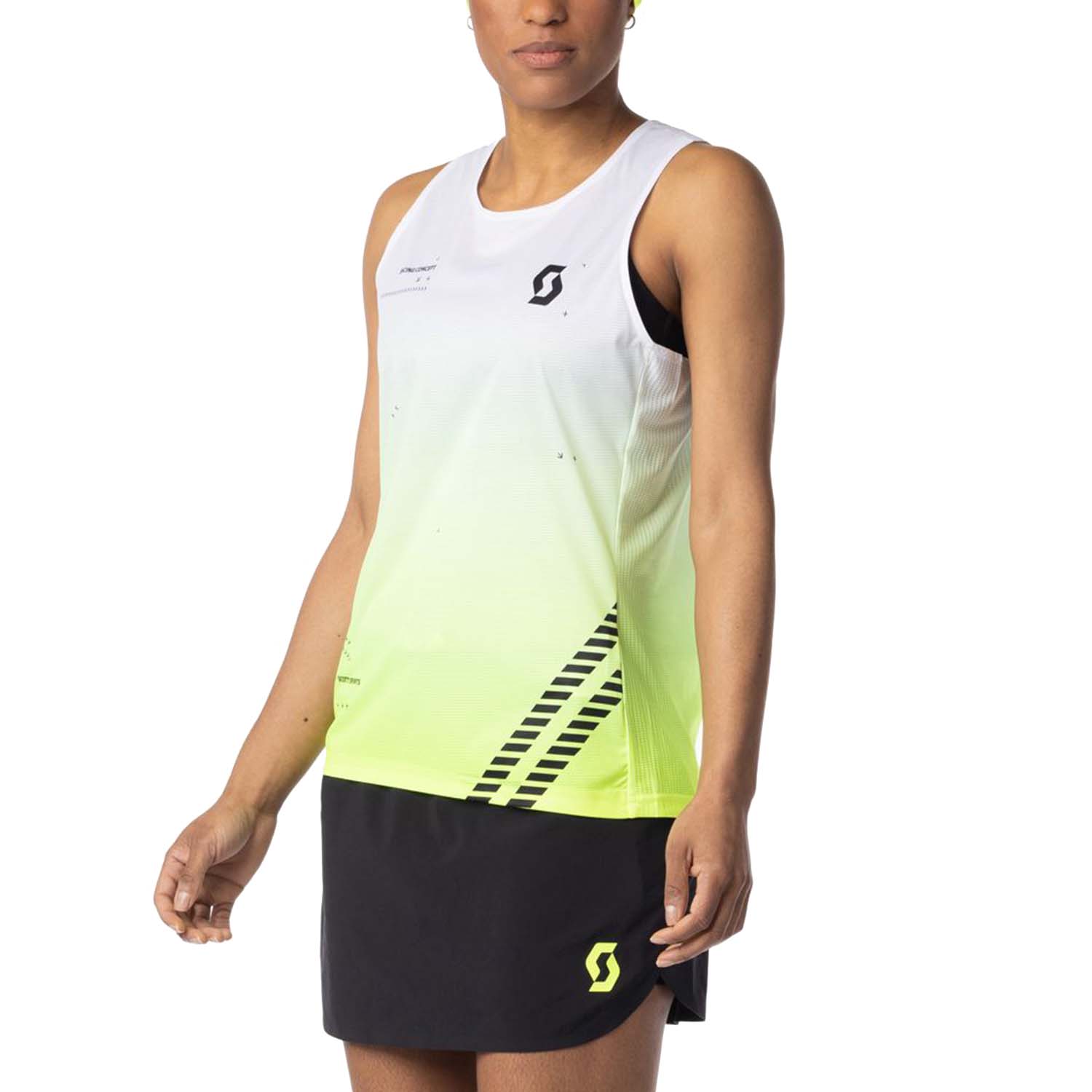 Scott RC Run Top - Yellow/Black