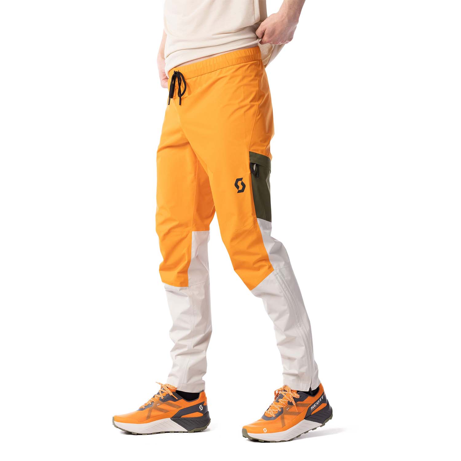 Scott Explorair Light Dryo 2.5 L Pantaloni - Flash Orange/Dust White