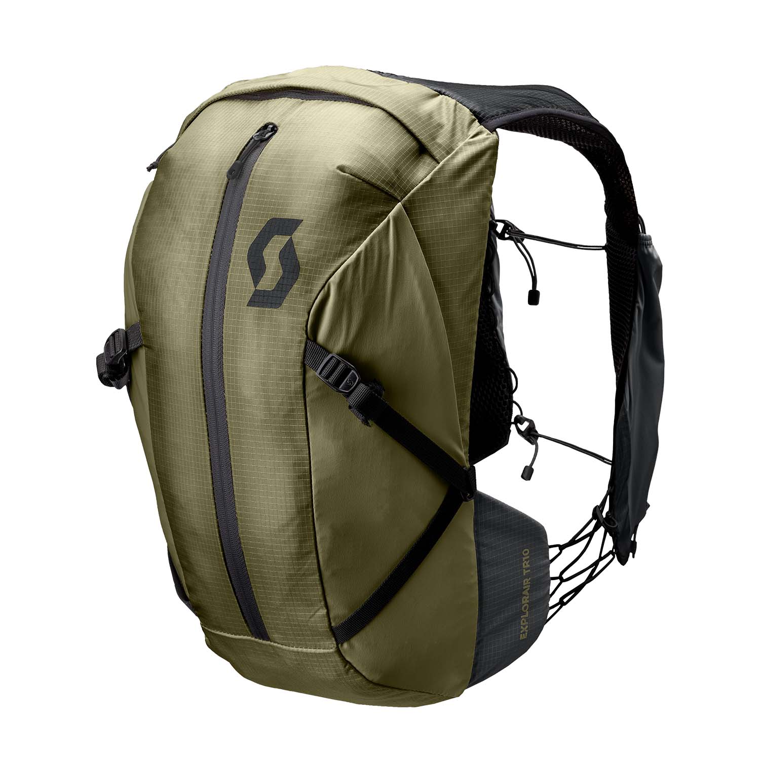 Scott Explorair 10 Mochila - Black/Fir Green