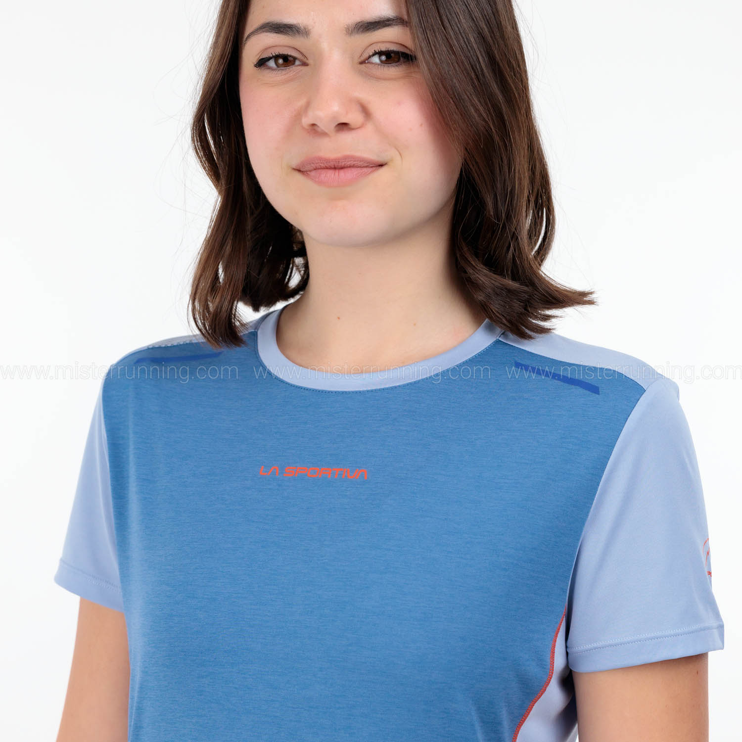La Sportiva Tracer T-Shirt - Moonlight/Stone Blue