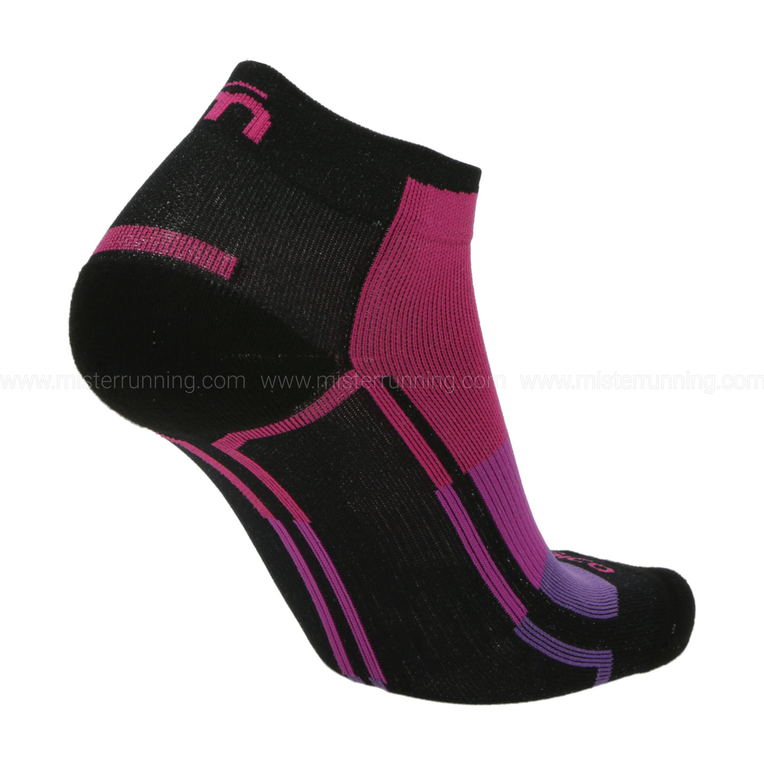 Mico Light Weight Odor Zero IONIC+ Calze Donna - Nero/Fucsia