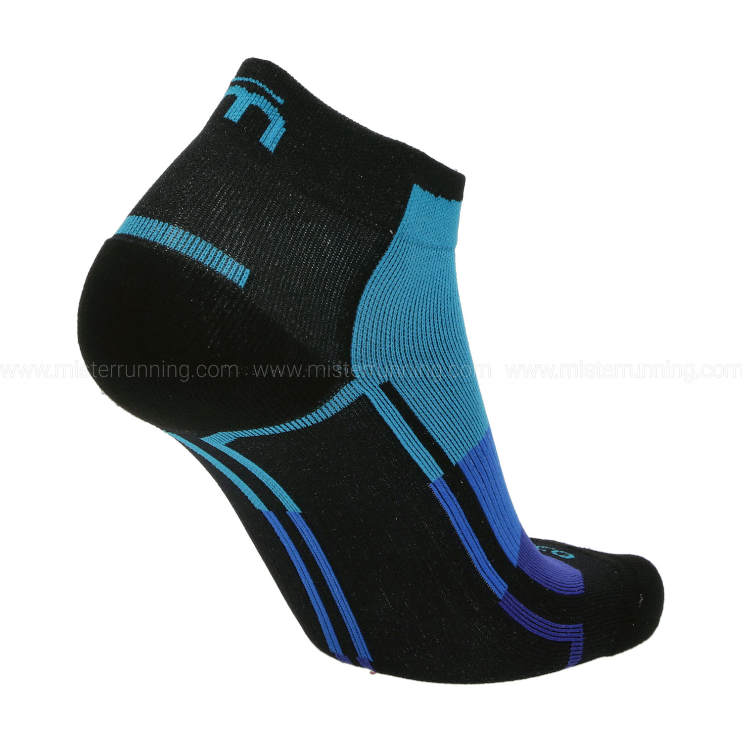 Mico Light Weight Odor Zero IONIC+ Socks Woman - Nero/Turchese