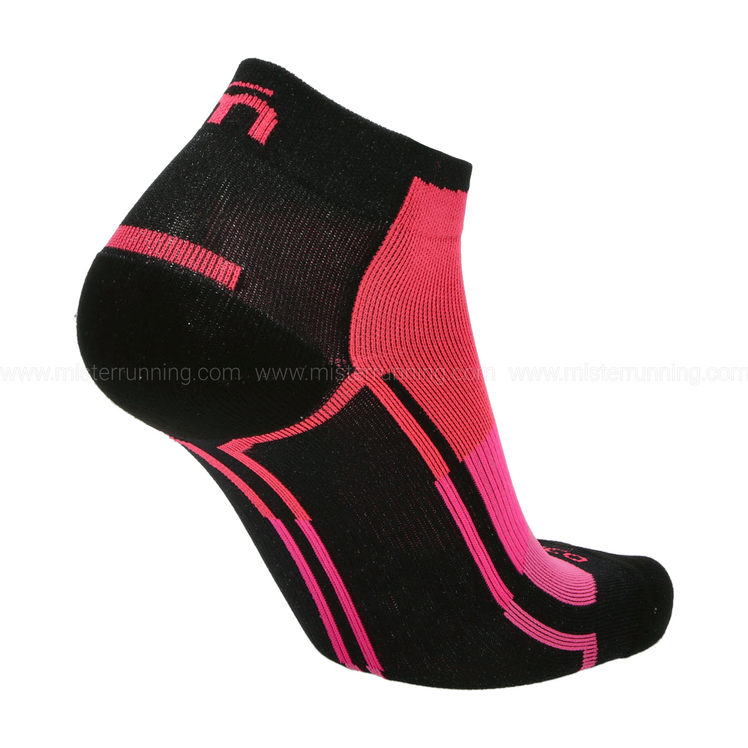 Mico Light Weight Odor Zero IONIC+ Calcetines Mujer - Nero/Pop Star