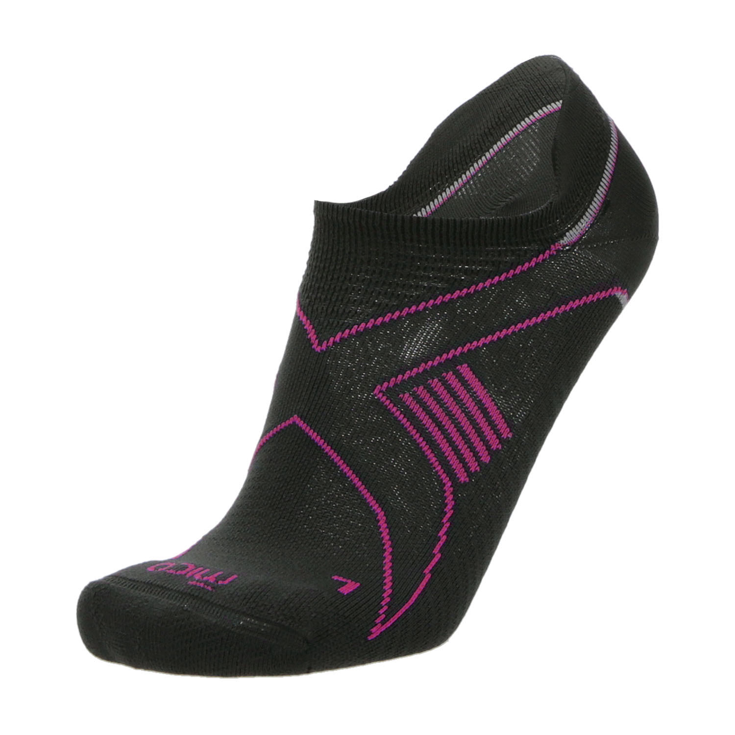 Mico X-Performance XLight Weight Calcetines - Nero/Fucsia